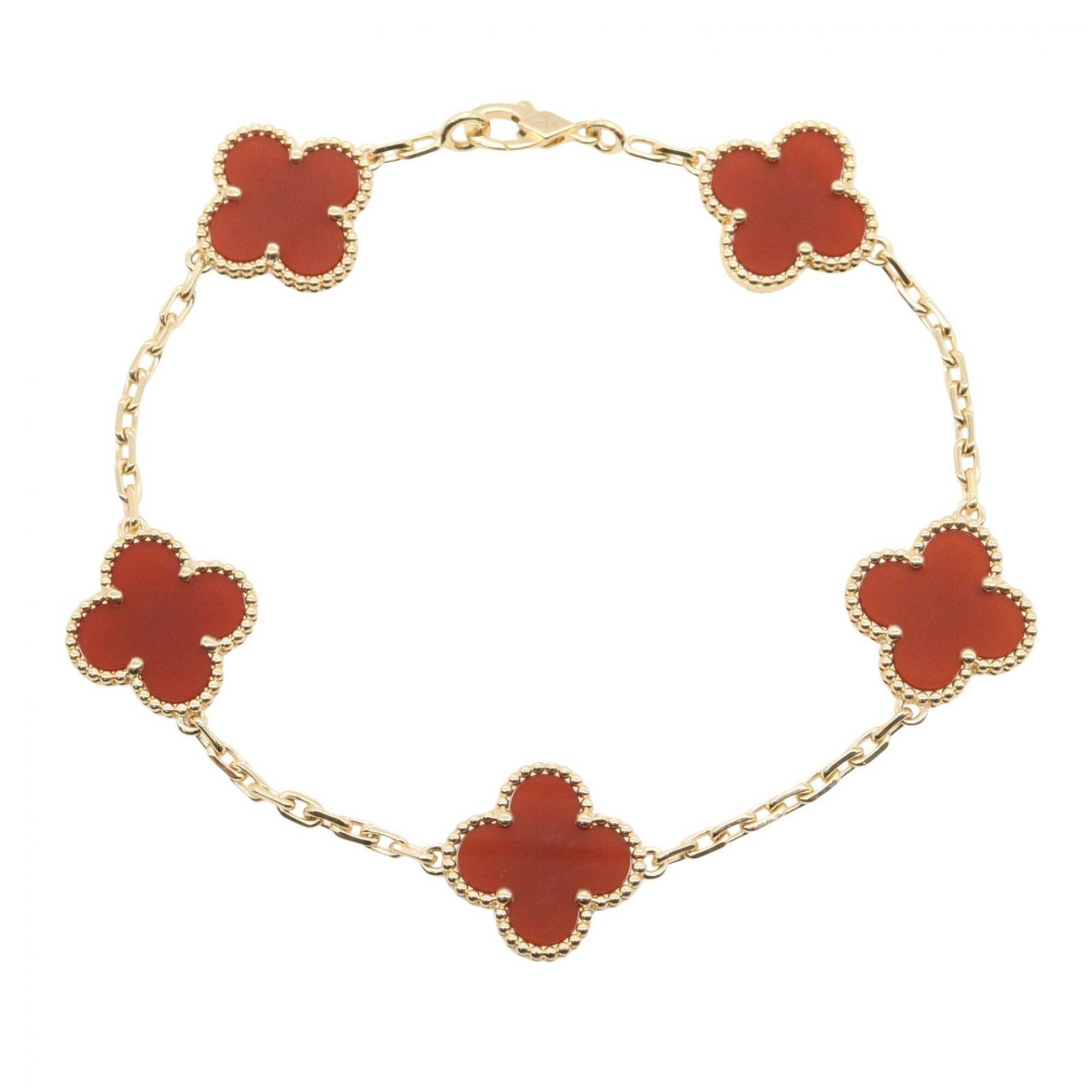 Van Cleef & Arpels Vintage Alhambra 5-Motif Bracelet RN0002640