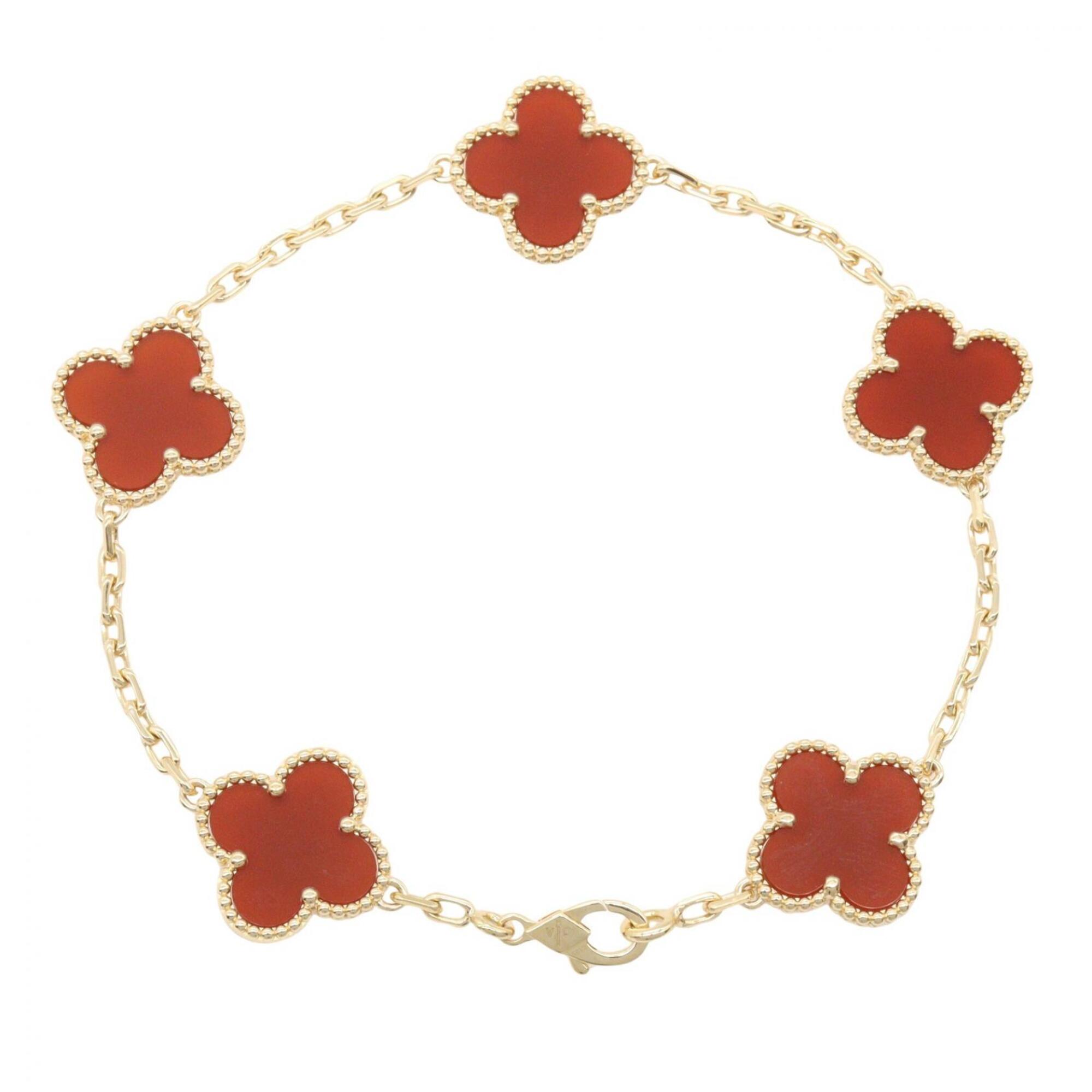 Van Cleef & Arpels Vintage Alhambra 5-Motif Bracelet RN0002640