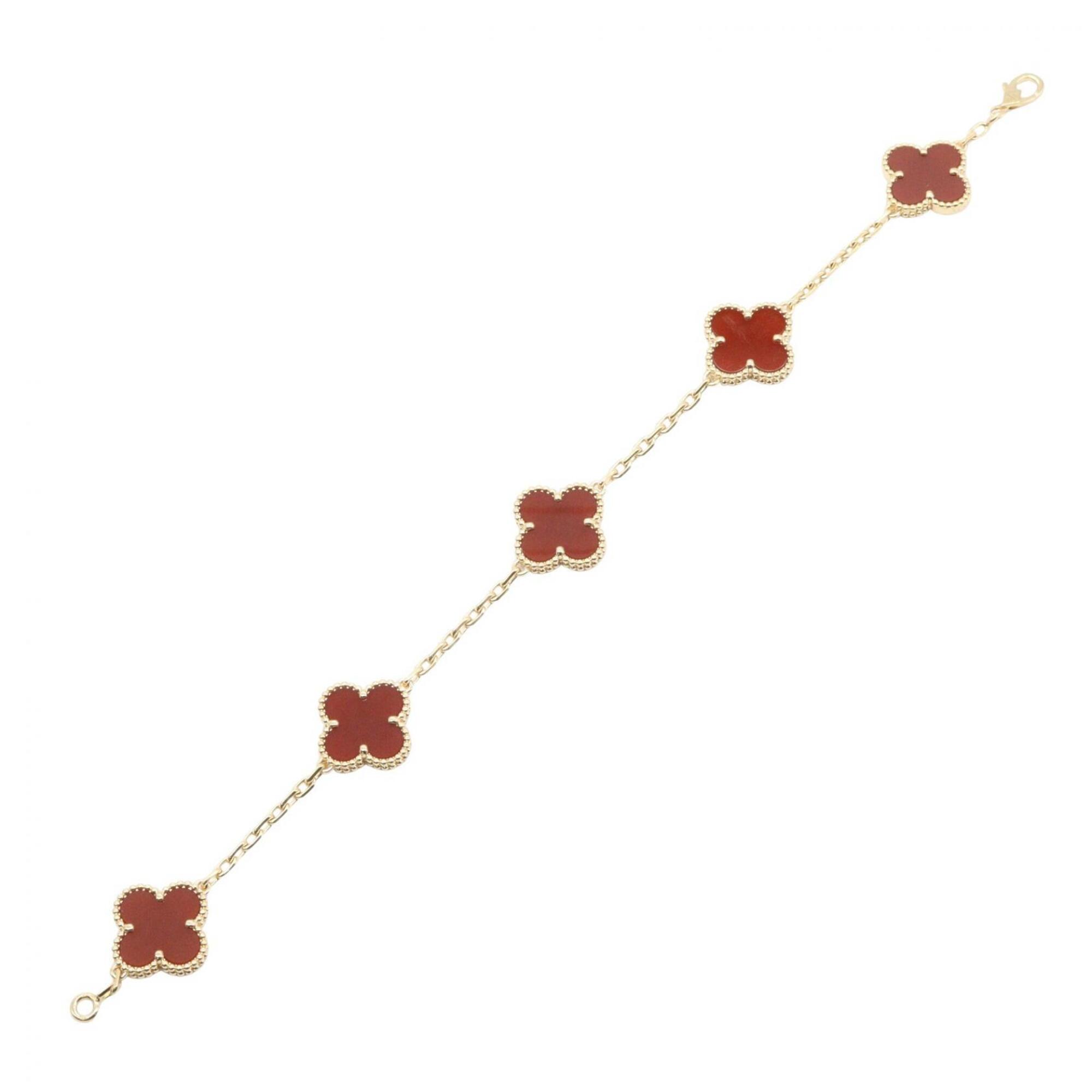 Van Cleef & Arpels Vintage Alhambra 5-Motif Bracelet RN0002640