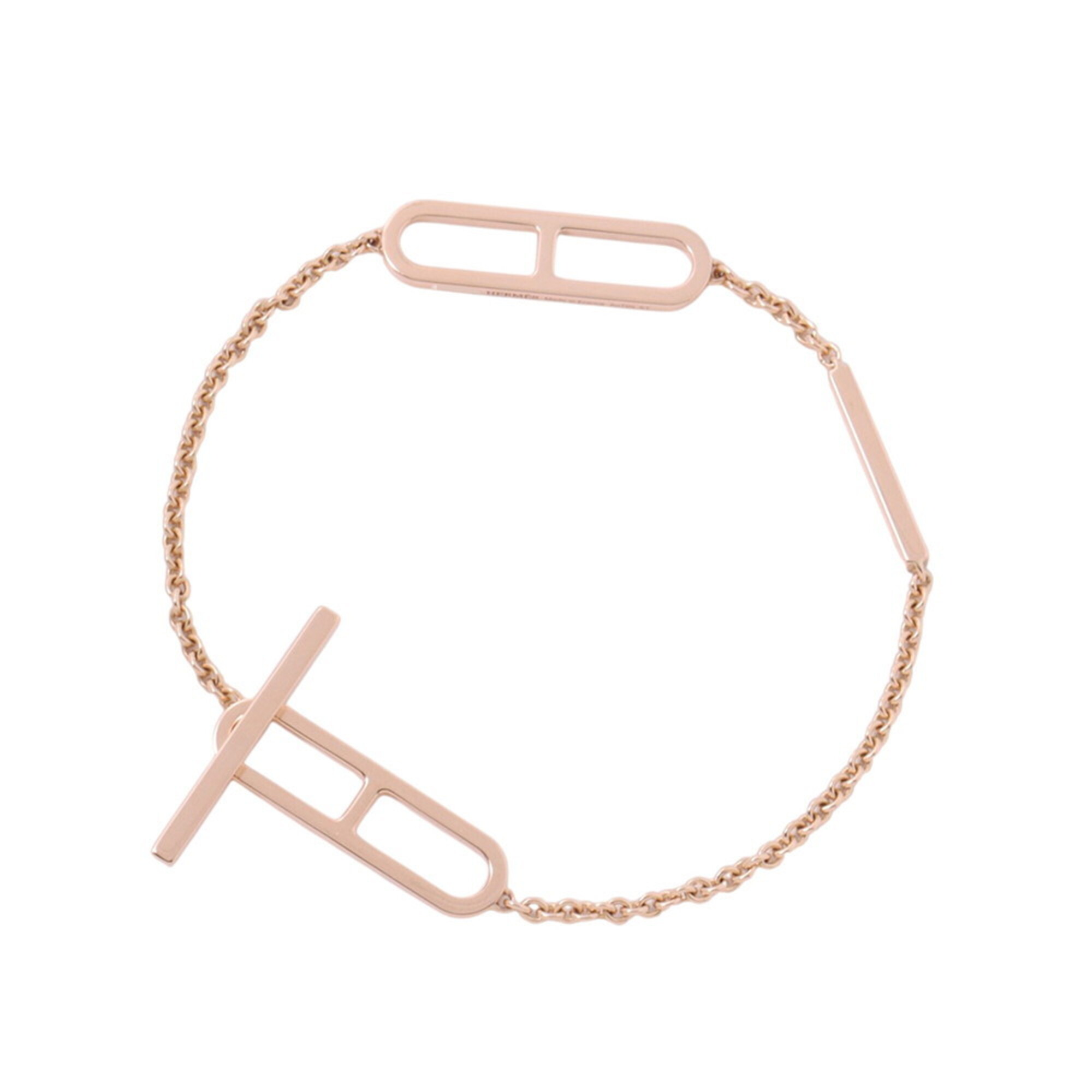 Hermès Chaine d'Ancre 18KPG Pink Gold Size ST RN0002660