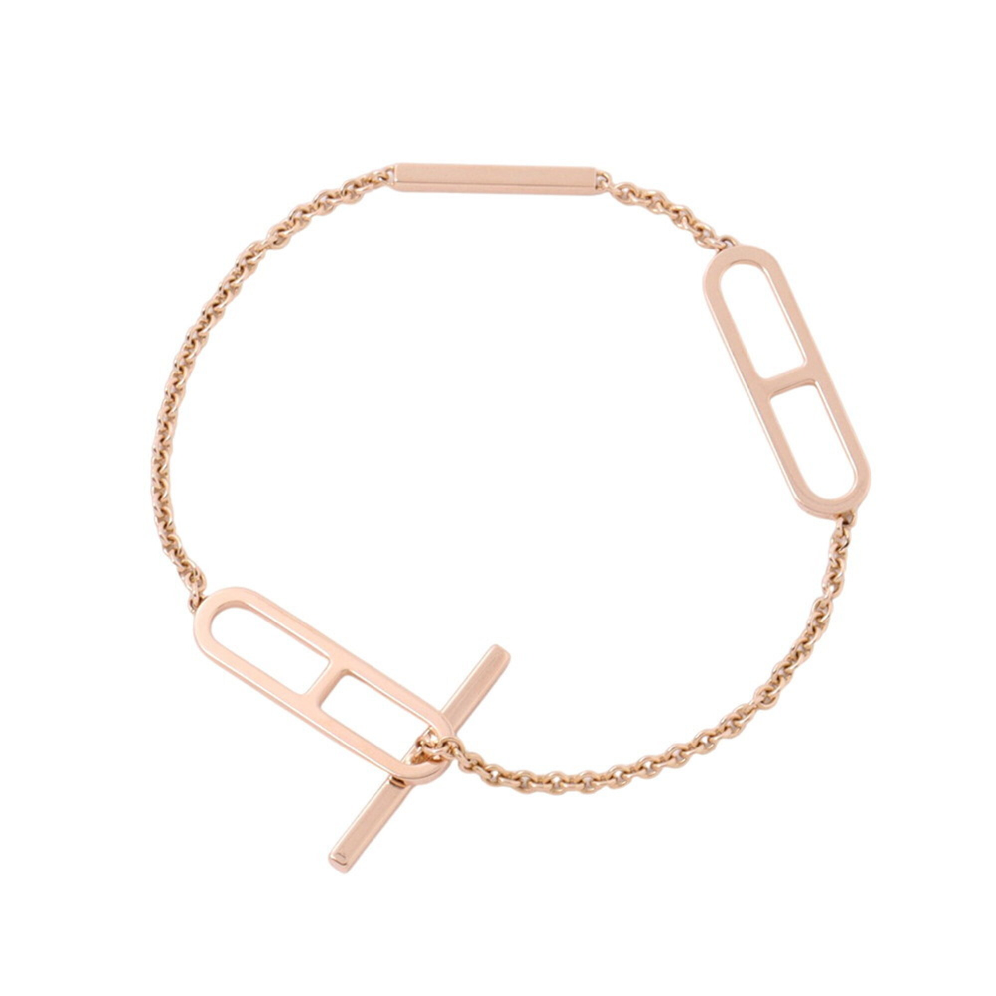 Hermès Chaine d'Ancre 18KPG Pink Gold Size ST RN0002660