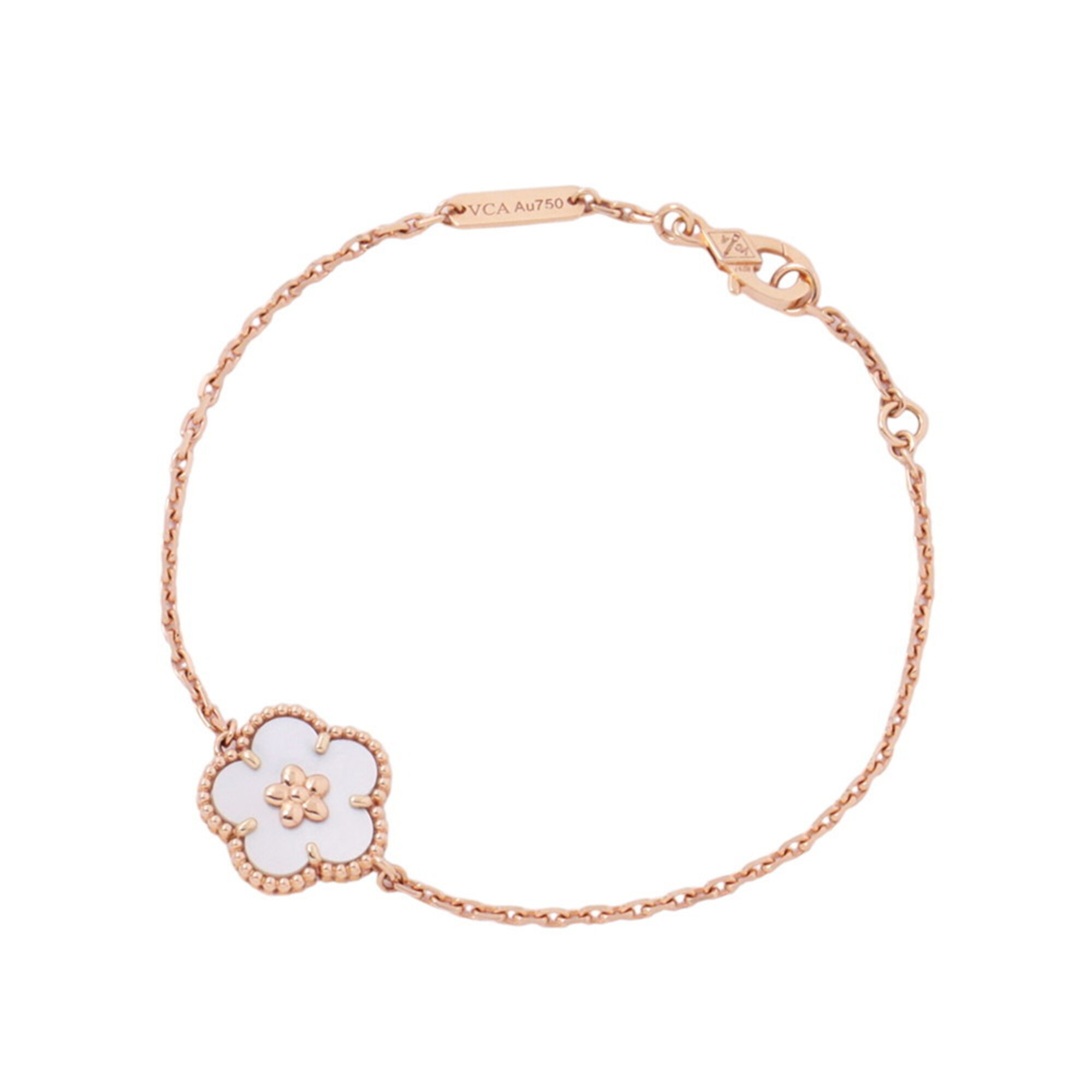 Van Cleef & Arpels Lucky Spring Plum Blossom Mother-of-Pearl Bra RN0002662