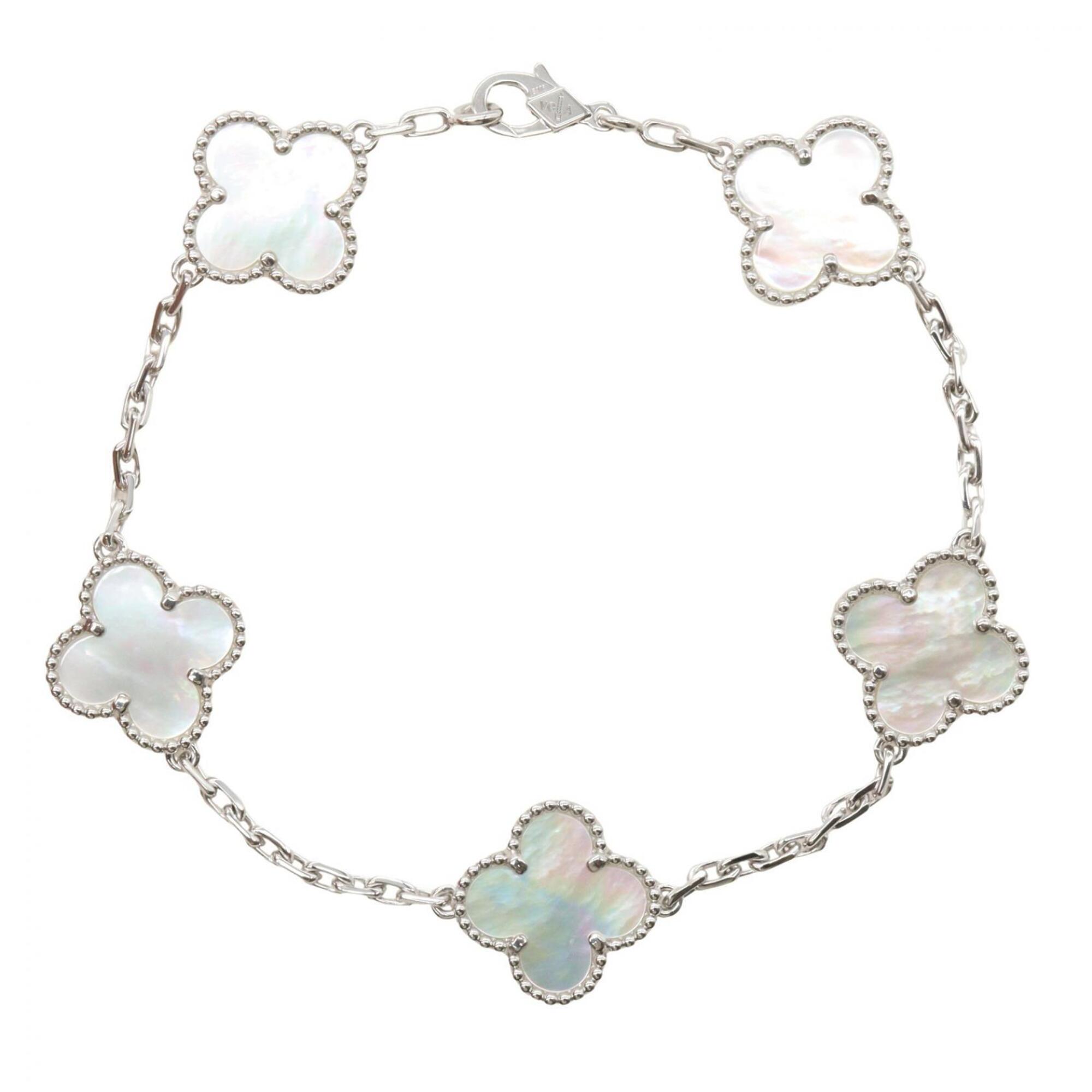 Van Cleef & Arpels Vintage Alhambra 5-Motif Bracelet RN0002722