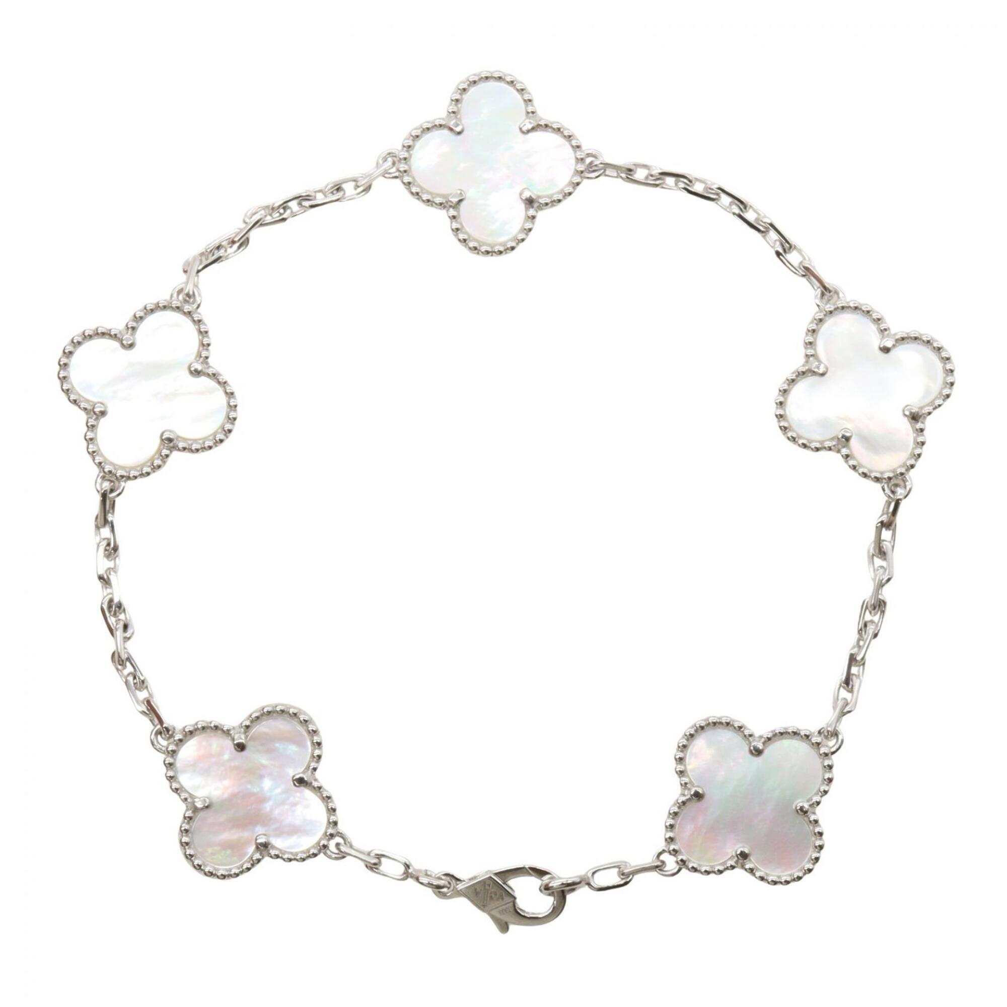Van Cleef & Arpels Vintage Alhambra 5-Motif Bracelet RN0002722