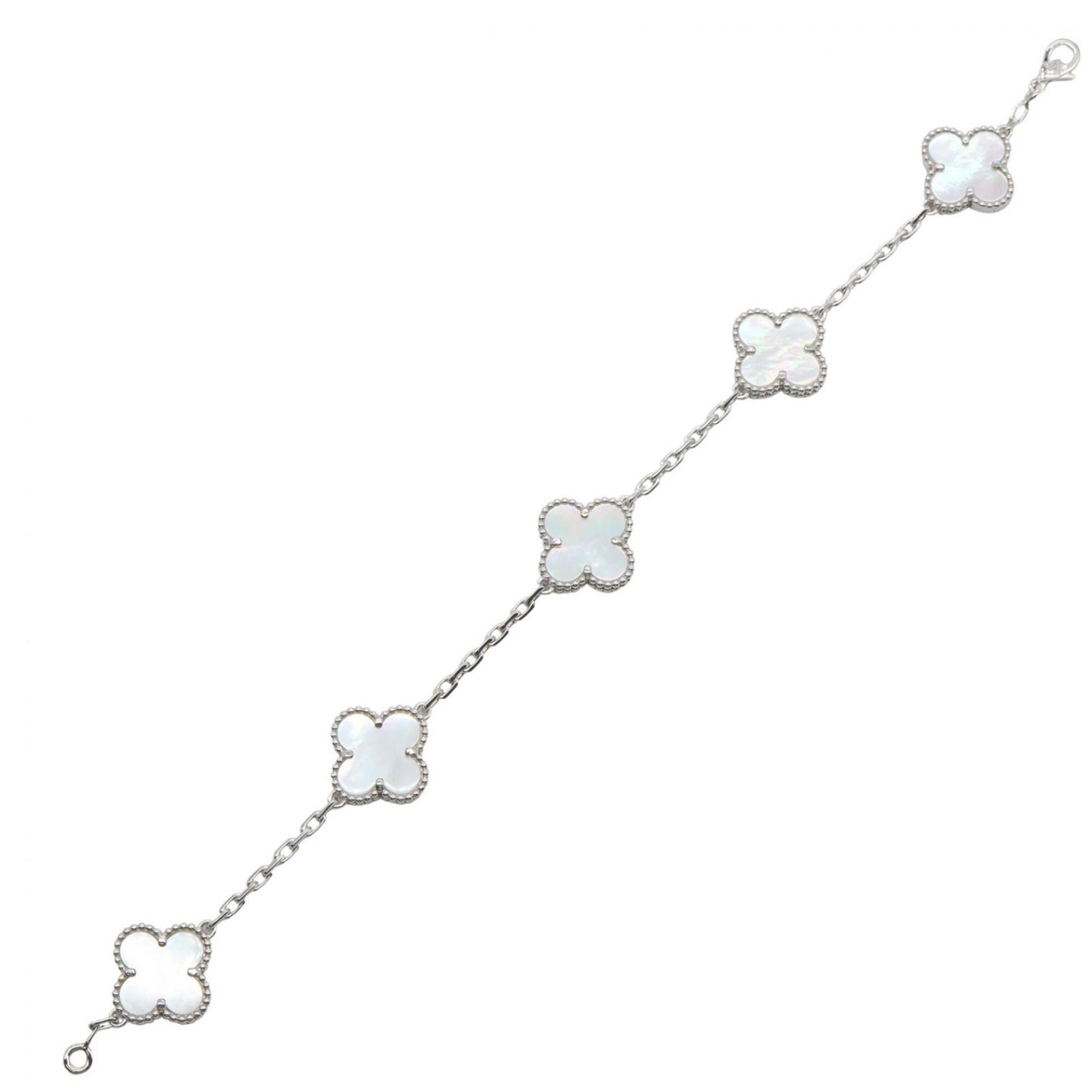 Van Cleef & Arpels Vintage Alhambra 5-Motif Bracelet RN0002722