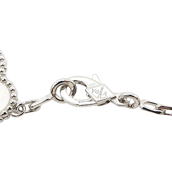 Van Cleef & Arpels Vintage Alhambra 5-Motif Bracelet RN0002722 Van Cleef & Arpels Vintage Alhambra 5-Motif Bracelet RN0002722