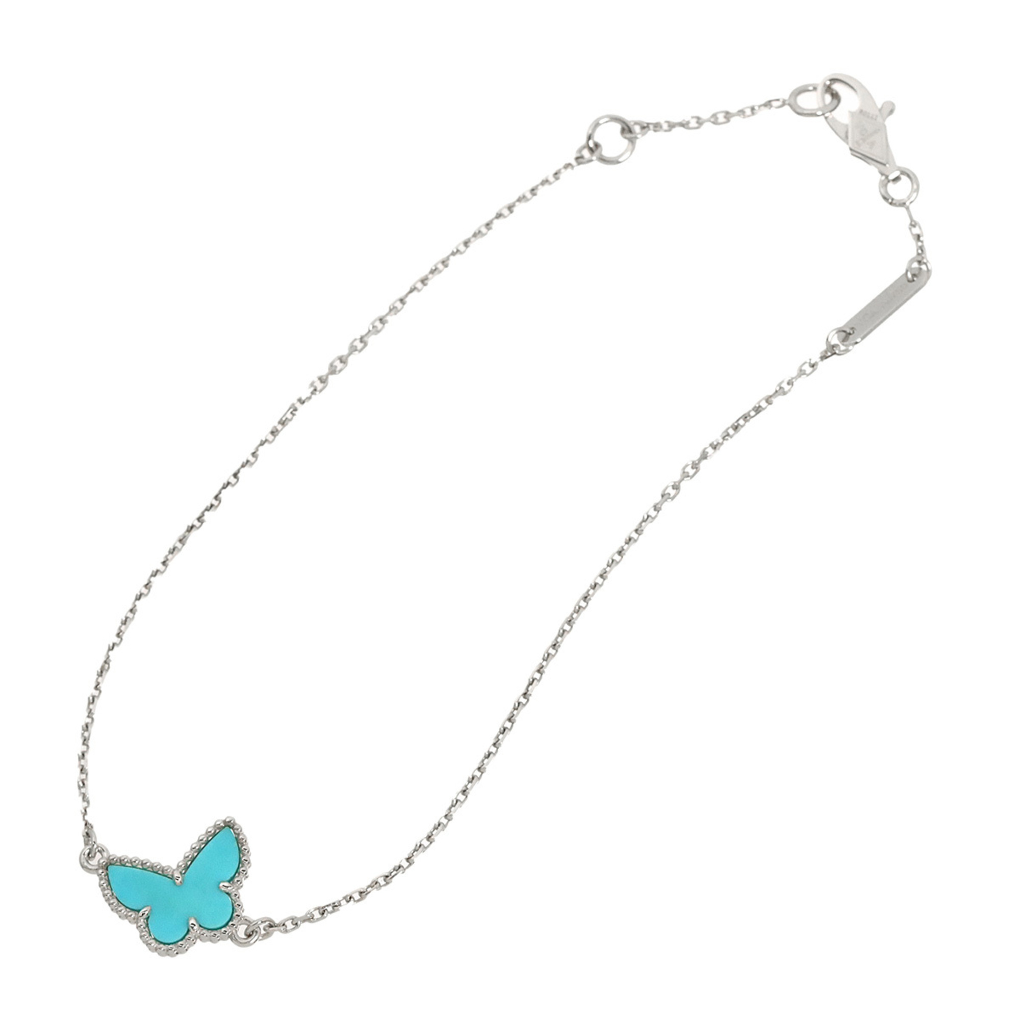 Van Cleef & Arpels Sweet Alhambra Papillon Turquoise Bracelet RN0002727