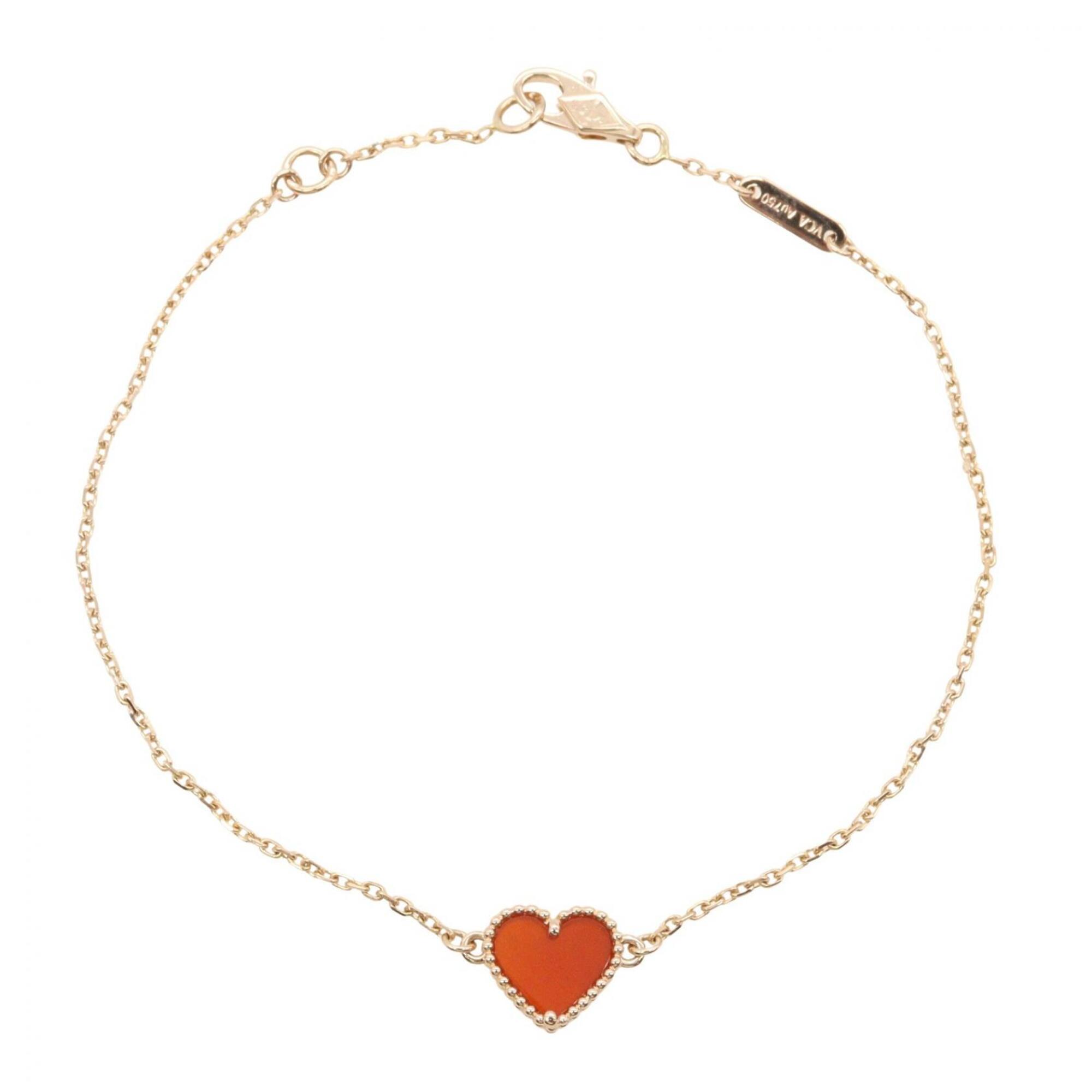 Van Cleef & Arpels Sweet Alhambra Heart Bracelet RN0002733