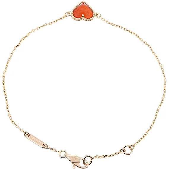 Van Cleef & Arpels Sweet Alhambra Heart Bracelet RN0002733 Van Cleef & Arpels Sweet Alhambra Heart Bracelet RN0002733