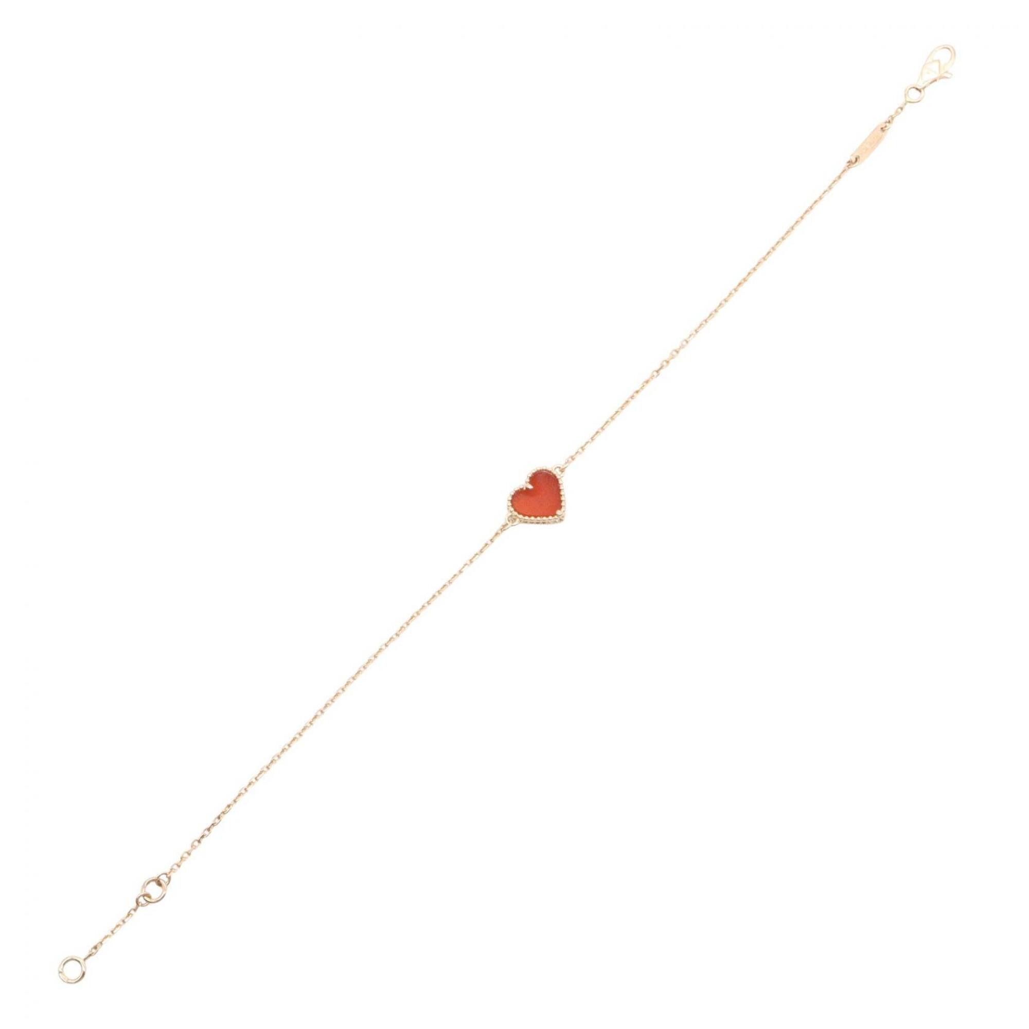 Van Cleef & Arpels Sweet Alhambra Heart Bracelet RN0002733