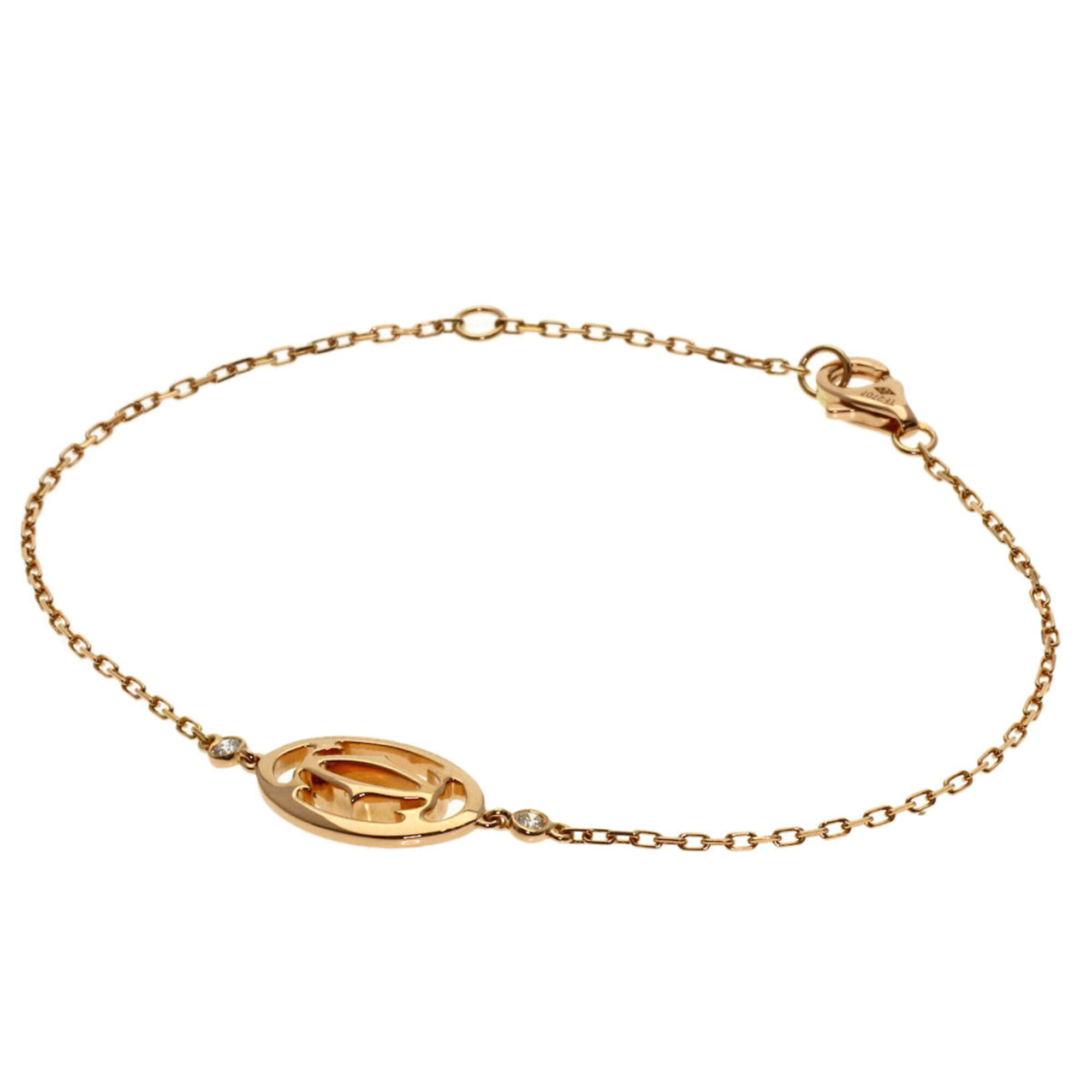 Cartier Double C Diamond Bracelet RN0002747