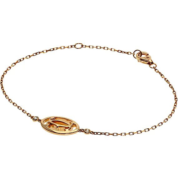 Cartier Double C Diamond Bracelet RN0002747 Cartier Double C Diamond Bracelet RN0002747
