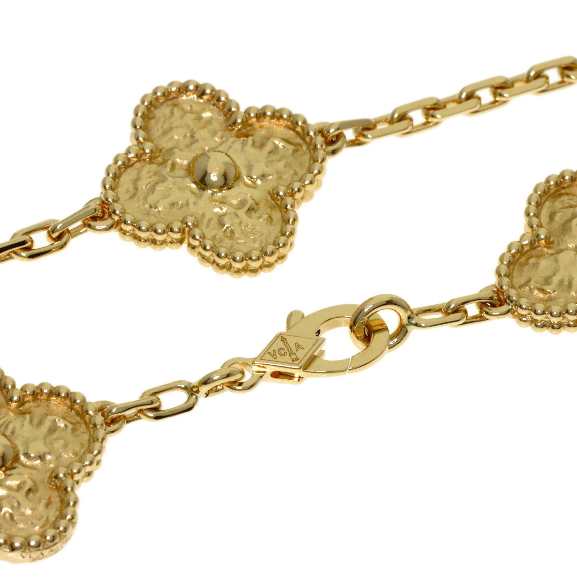 Van Cleef & Arpels Vintage Alhambra 5-Motif Bracelet RN0002748
