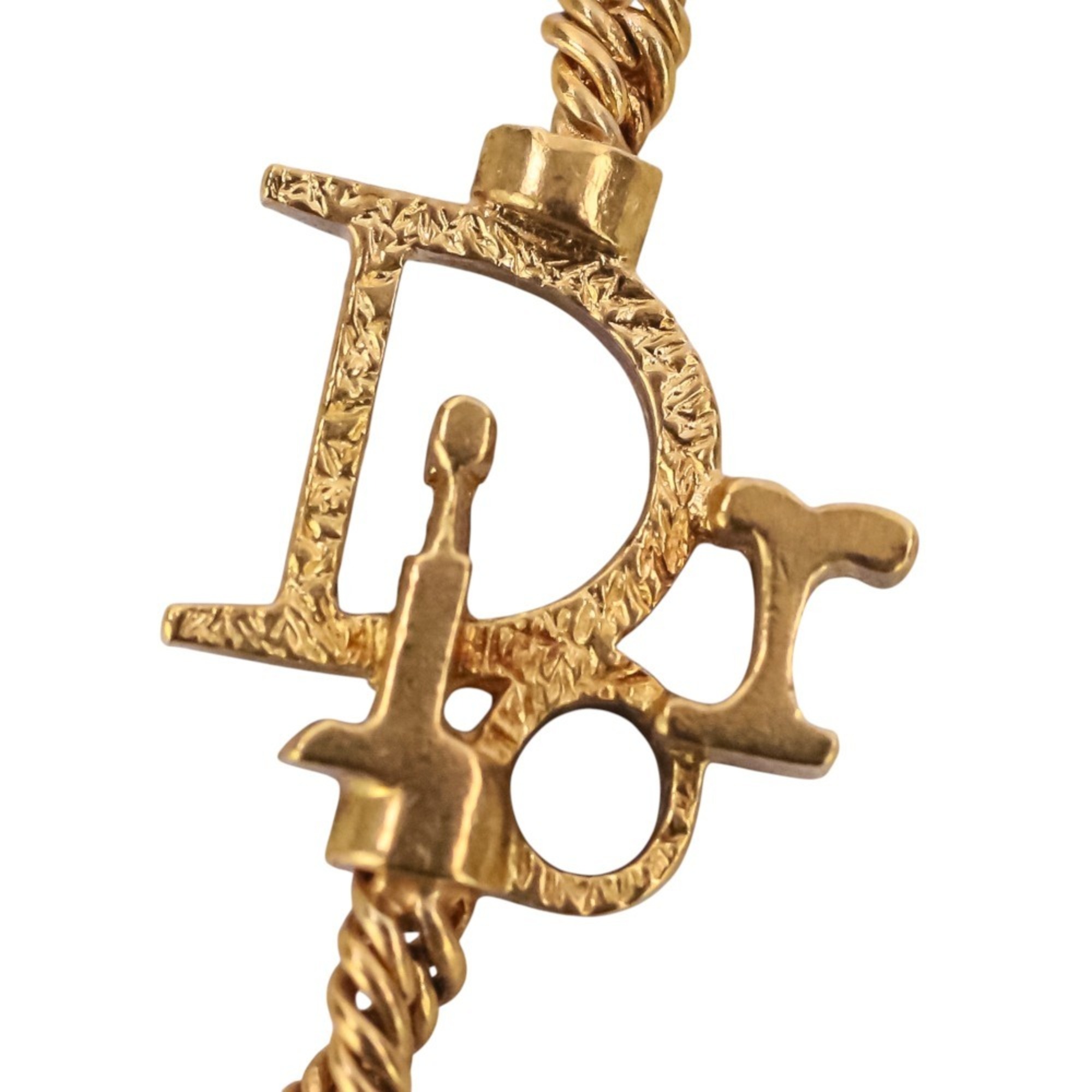 Christian Dior 750 Twist Chain Logo Bracelet RN0002751