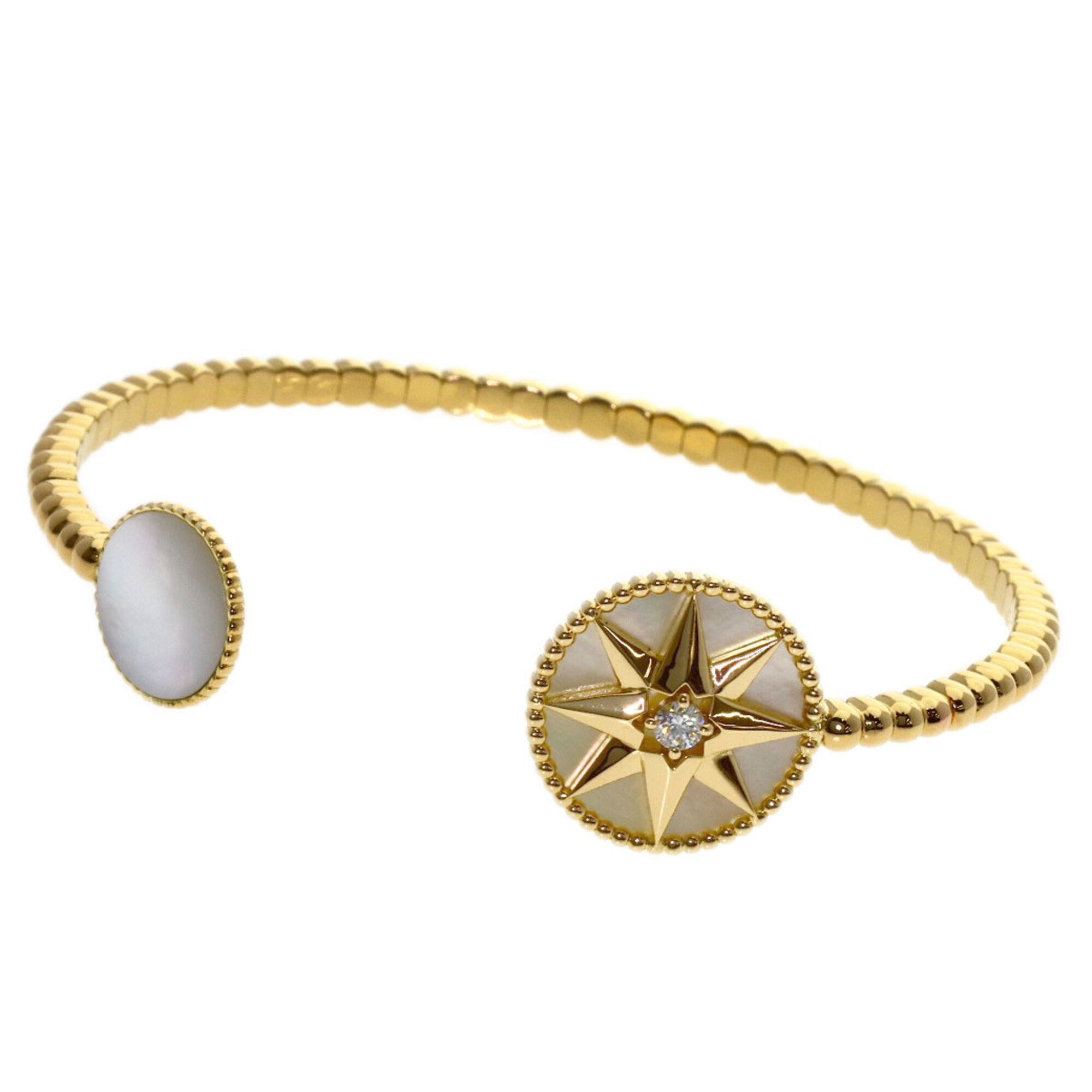 Christian Dior Dior Rose des Vents Shell Diamond Bracelet RN0002752