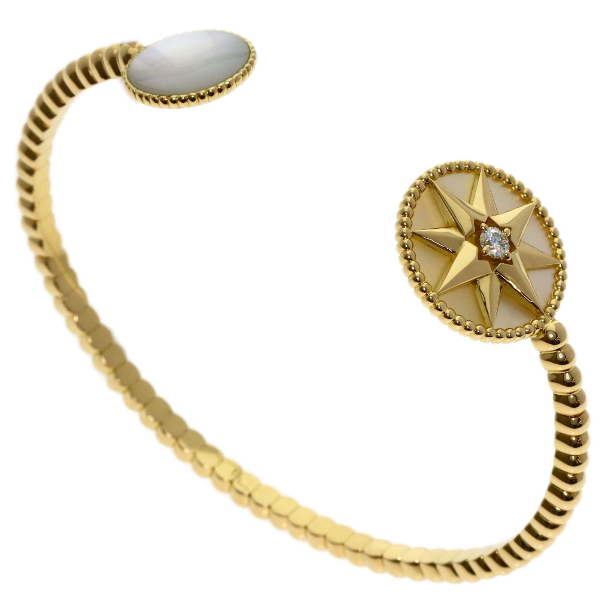 Christian Dior Dior Rose des Vents Shell Diamond Bracelet RN0002752