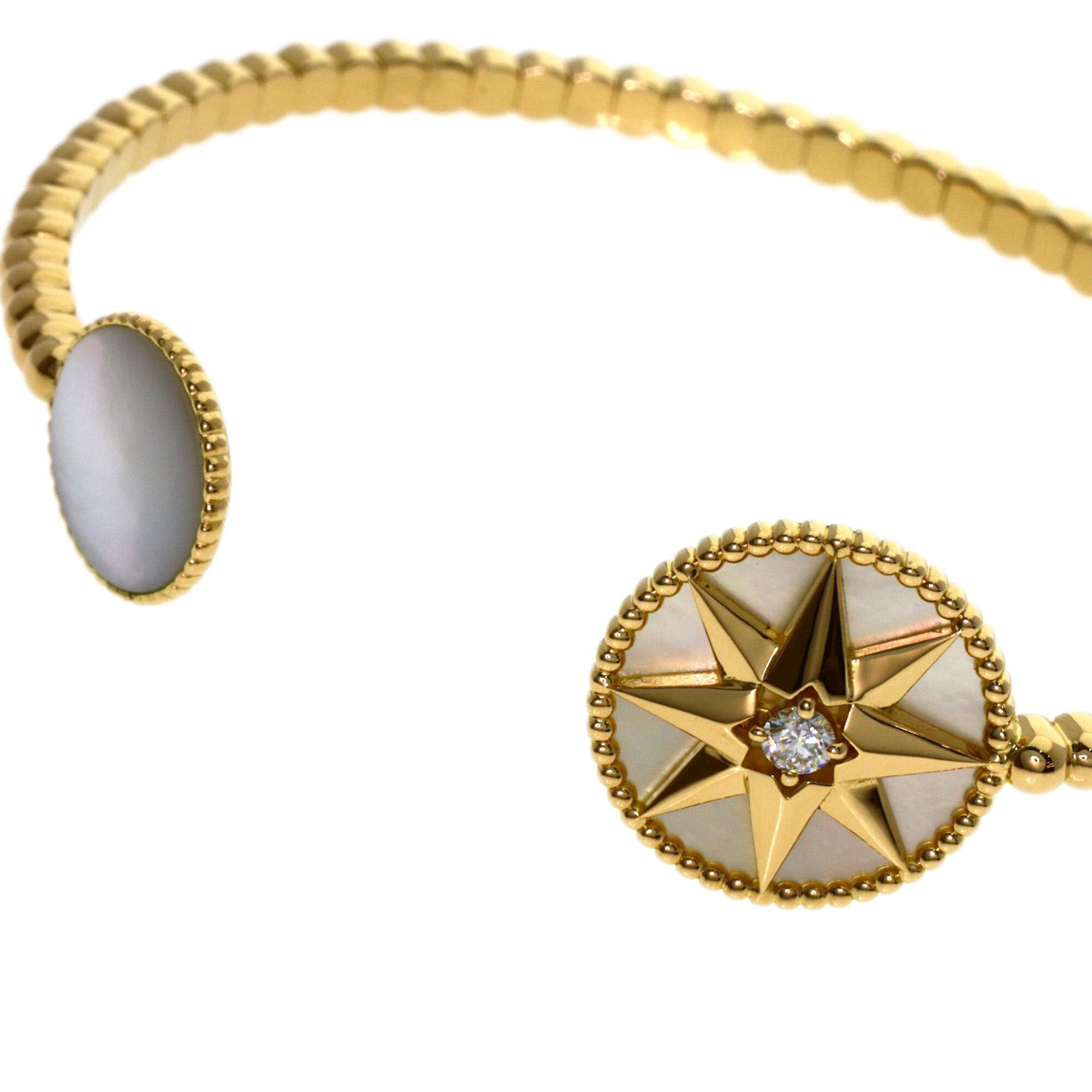 Christian Dior Dior Rose des Vents Shell Diamond Bracelet RN0002752