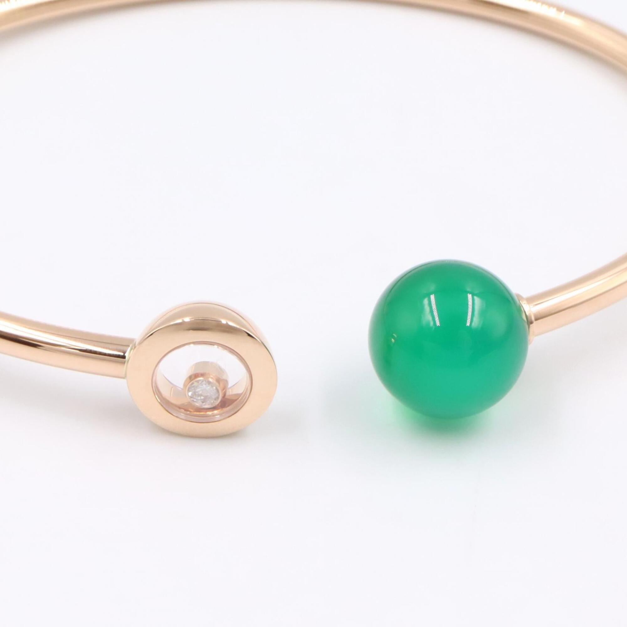 Chopard Happy Diamonds Planet Green Agate Bracelet RN0002778
