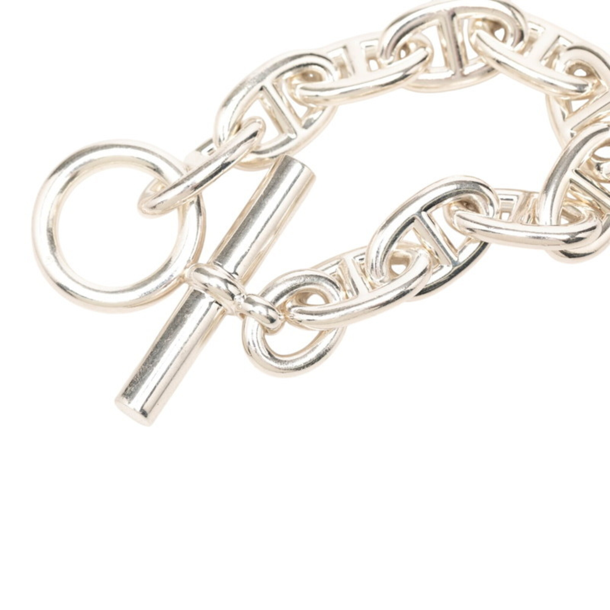 Hermès Chaine d'Ancre TGM 10-link chain bracelet RN0002790