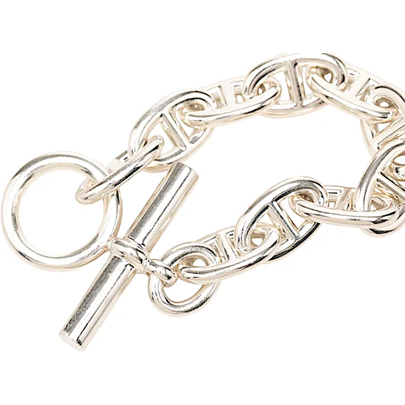 Hermès Chaine d'Ancre TGM 10-link chain bracelet RN0002790 Hermès Chaine d'Ancre TGM 10-link chain bracelet RN0002790