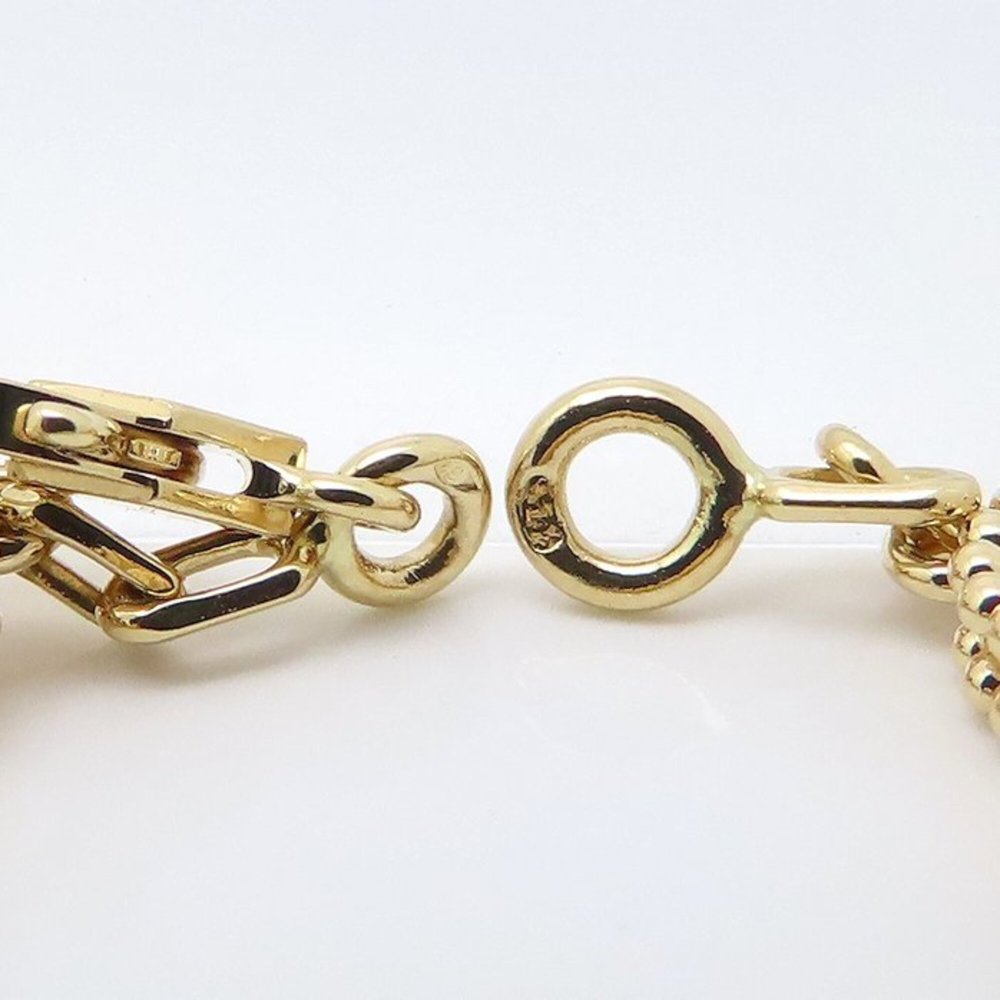 Van Cleef & Arpels Vintage Alhambra 5-Motif Guilloché Bracelet RN0002804