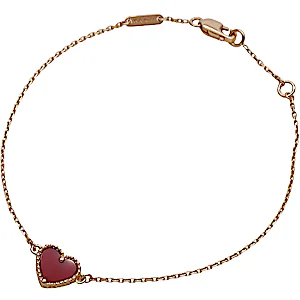 Van Cleef & Arpels Sweet Alhambra Heart Bracelet RN0002830 Van Cleef & Arpels Sweet Alhambra Heart Bracelet RN0002830