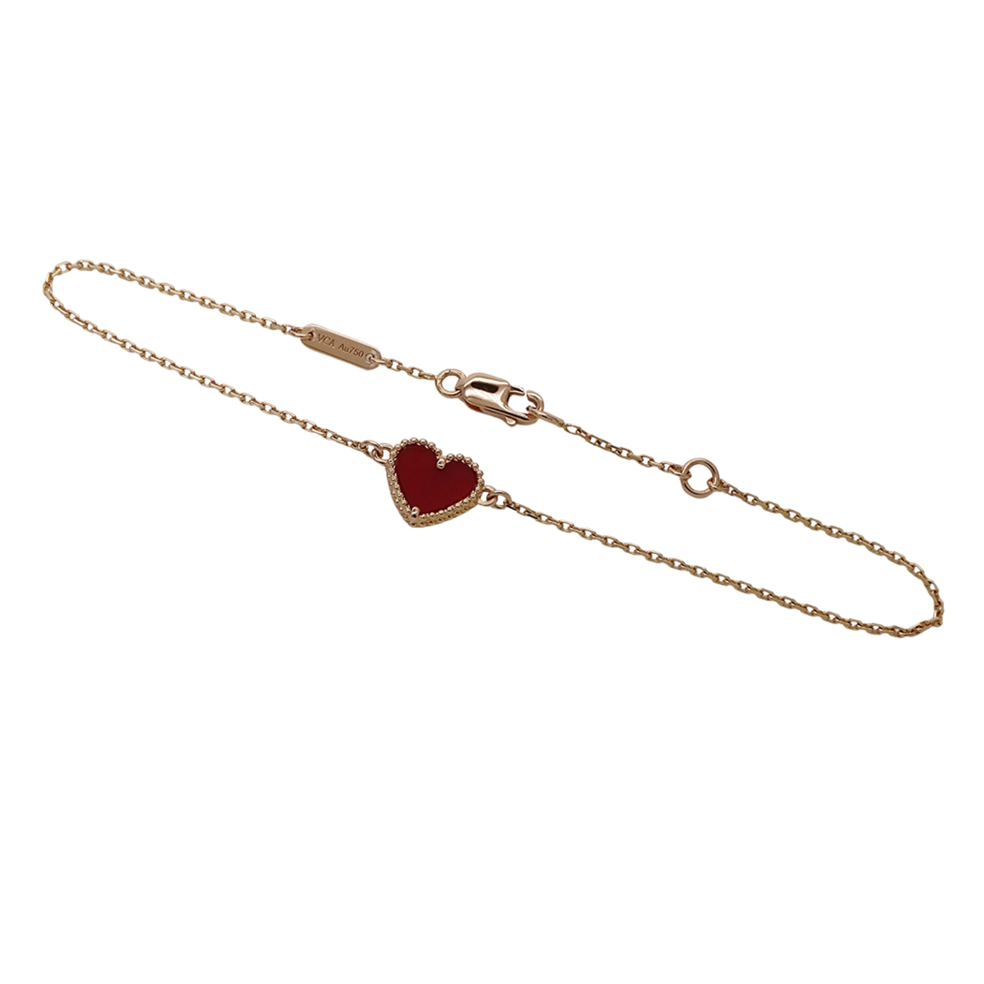 Van Cleef & Arpels Sweet Alhambra Heart Bracelet RN0002830