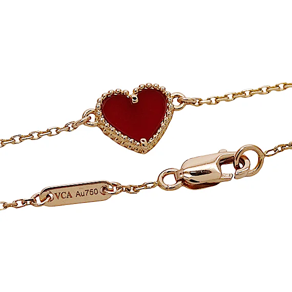 Van Cleef & Arpels Sweet Alhambra Heart Bracelet RN0002830 Van Cleef & Arpels Sweet Alhambra Heart Bracelet RN0002830