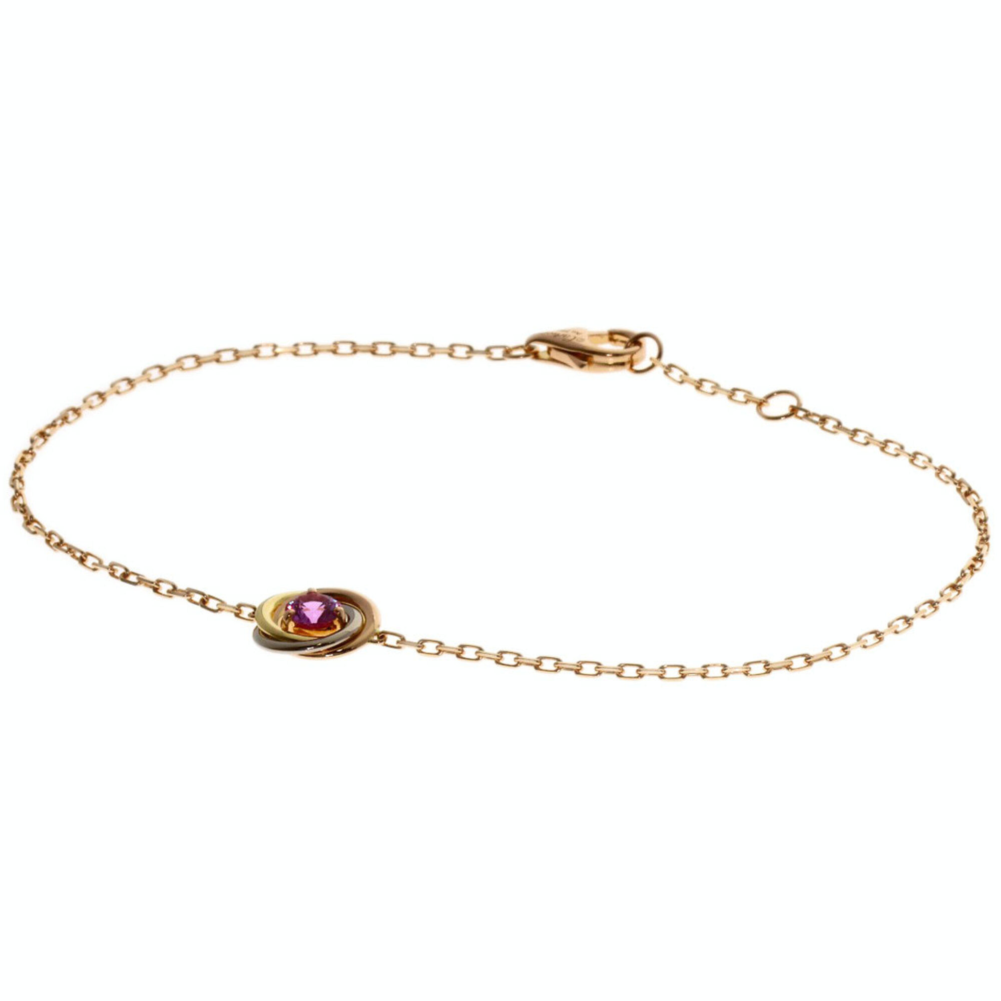 Cartier Trinity Pink Sapphire Bracelet RN0002841