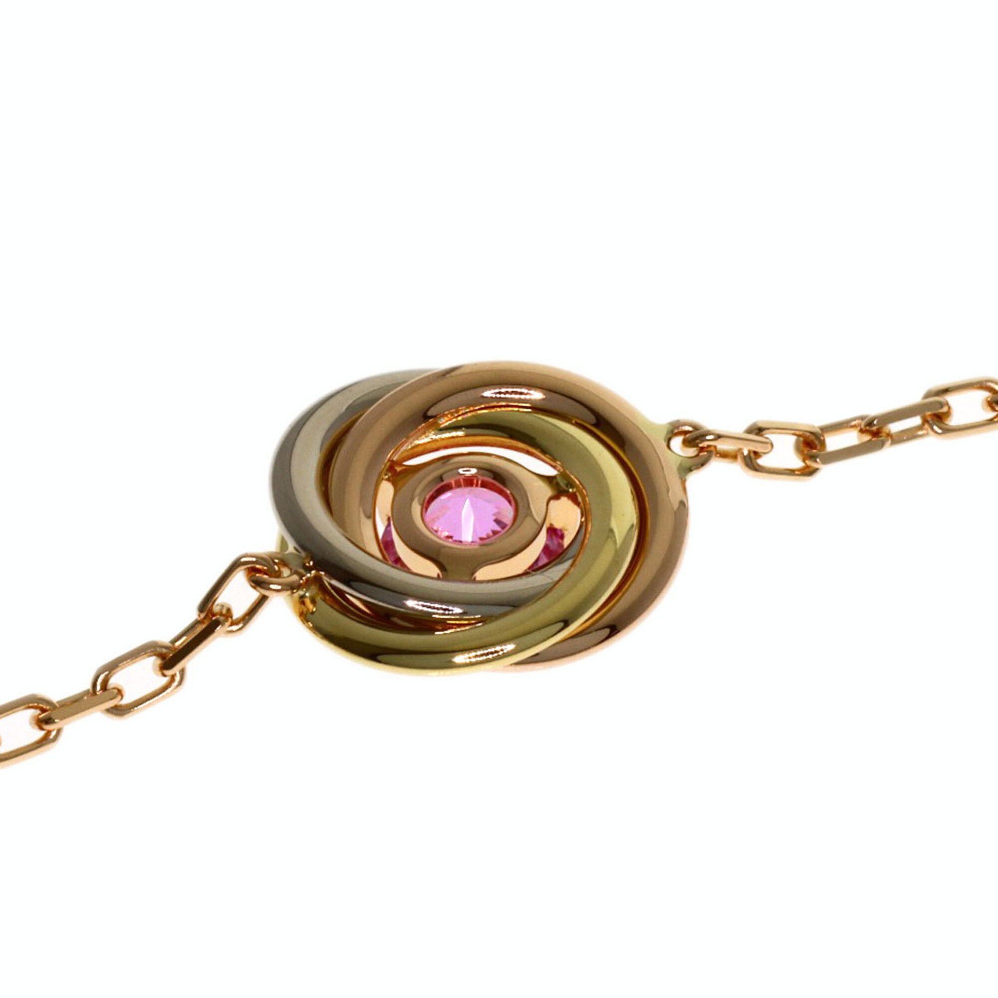 Cartier Trinity Pink Sapphire Bracelet RN0002841