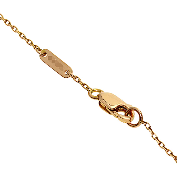 Van Cleef & Arpels Sweet Alhambra Carnelian Bracelet RN0002845 Van Cleef & Arpels Sweet Alhambra Carnelian Bracelet RN0002845