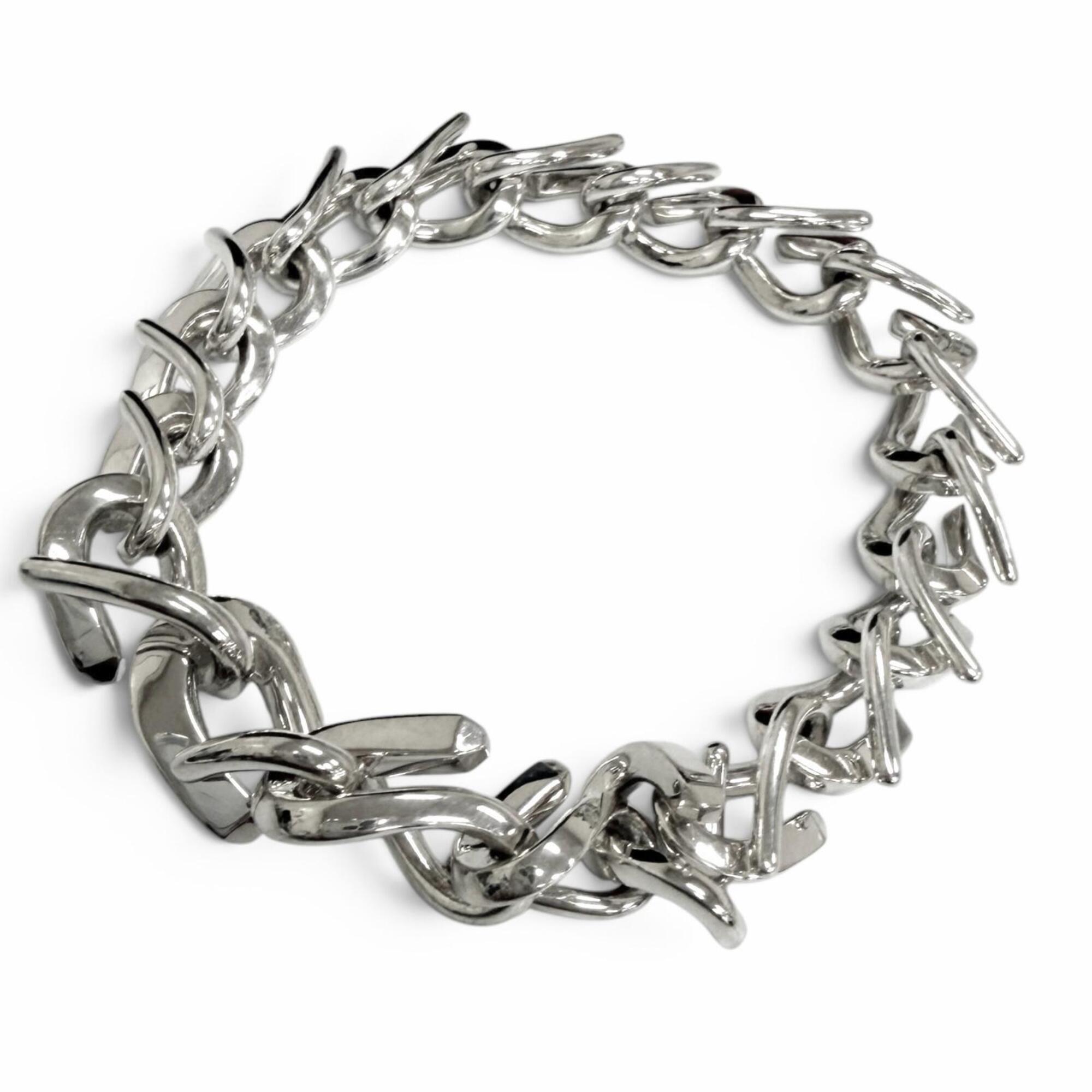 Tiffany Tiffany AG925 Forge Medium Link Bracelet RN0002861