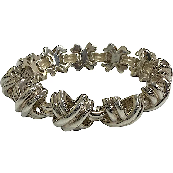 Tiffany Tiffany Vintage SV925 Signature Link X RN0002863 Tiffany Tiffany Vintage SV925 Signature Link X RN0002863