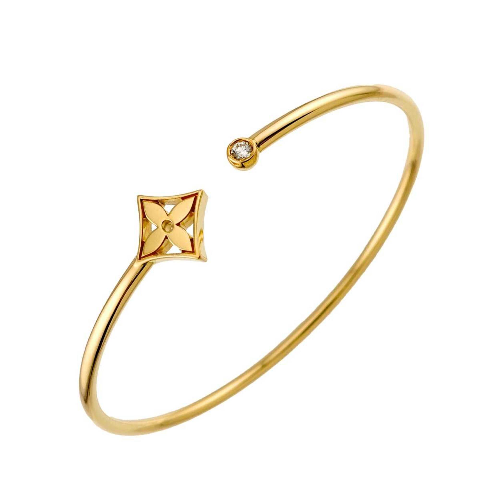 Louis Vuitton Twist Blossom Diamond Bracelet RN0002877