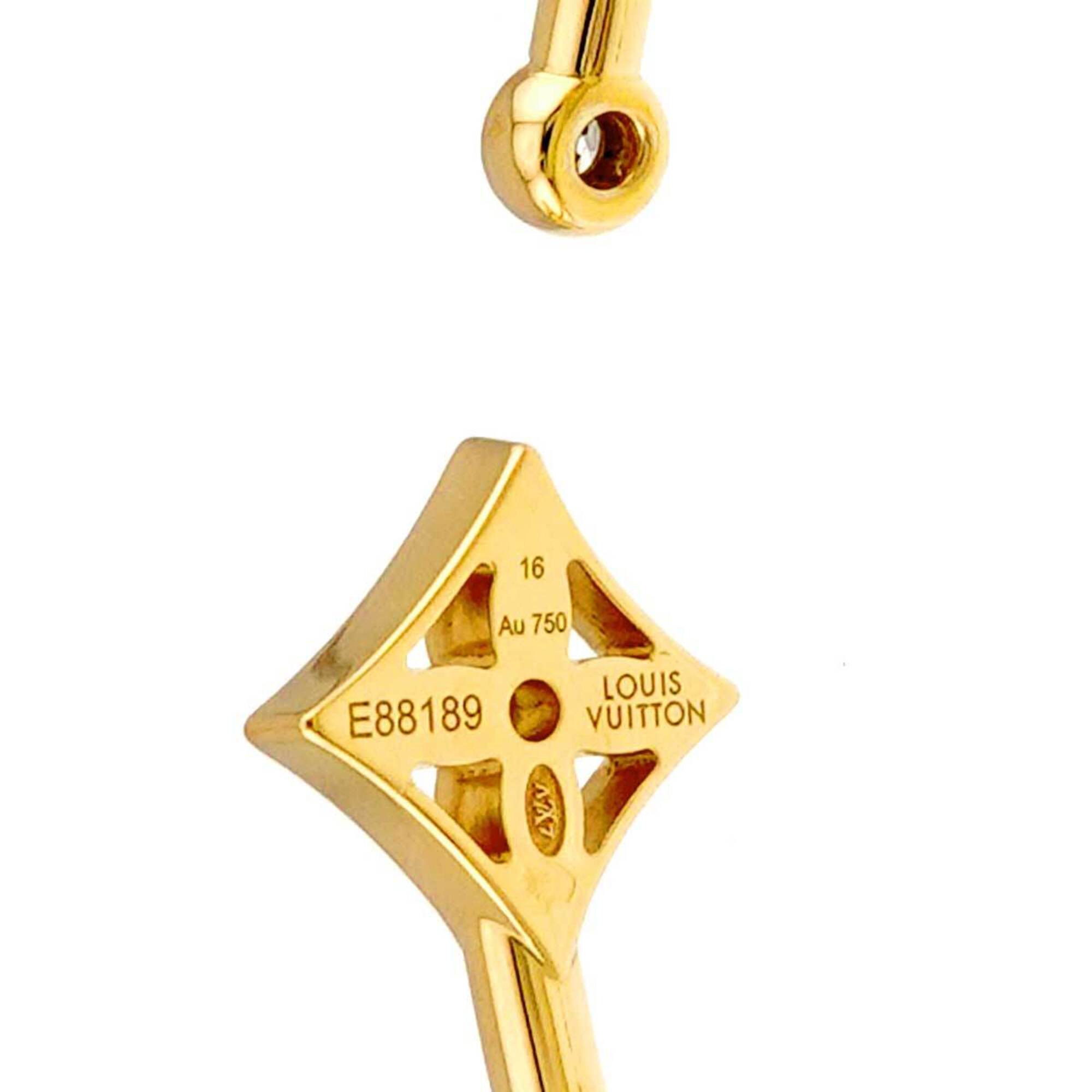 Louis Vuitton Twist Blossom Diamond Bracelet RN0002877