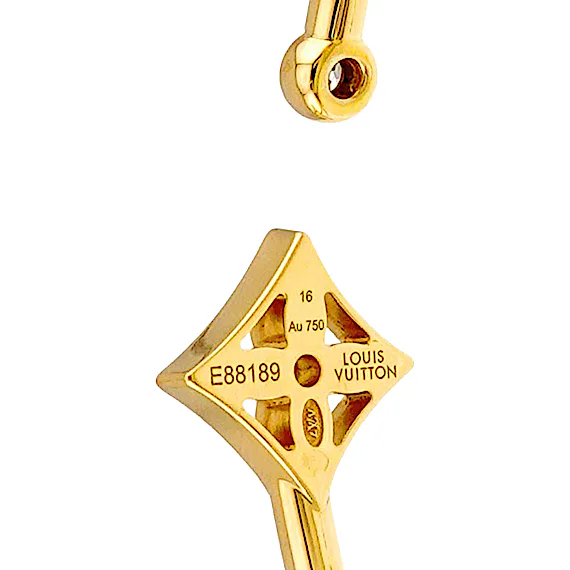 Louis Vuitton Twist Blossom Diamond Bracelet RN0002877 Louis Vuitton Twist Blossom Diamond Bracelet RN0002877