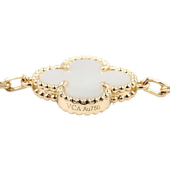 Van Cleef & Arpels Vintage Alhambra 5PD RN0002878 Van Cleef & Arpels Vintage Alhambra 5PD RN0002878