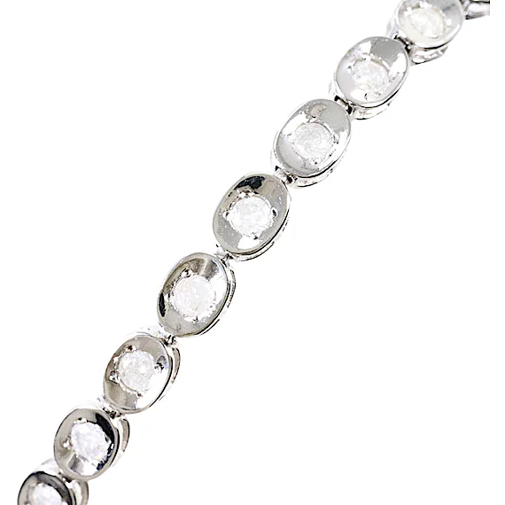 Unbranded K10 10K WG White Gold Diamond Bracelet RN0002881 Unbranded K10 10K WG White Gold Diamond Bracelet RN0002881