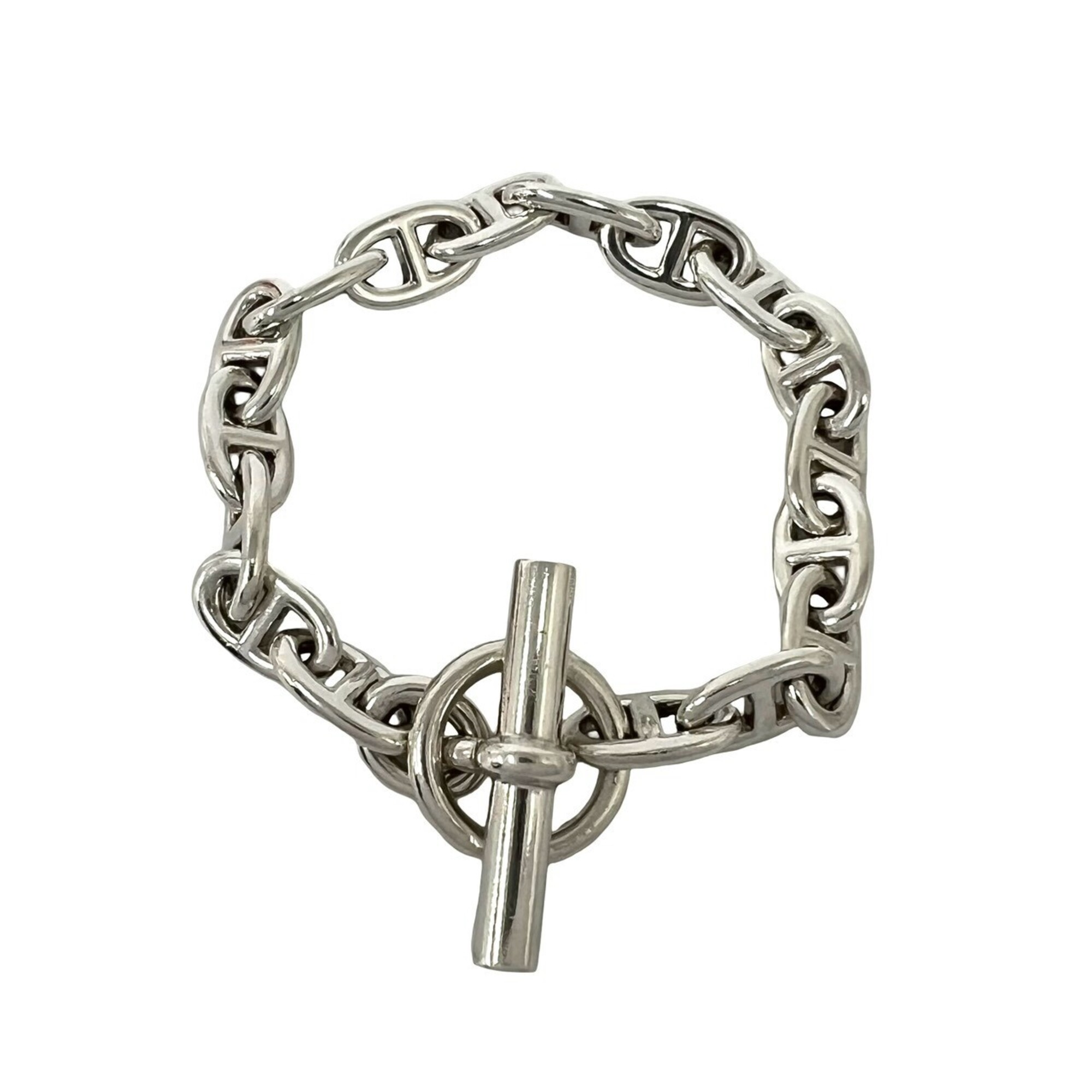 Hermès Chaine d'Ancre MM 17-link Bracelet RN0002893