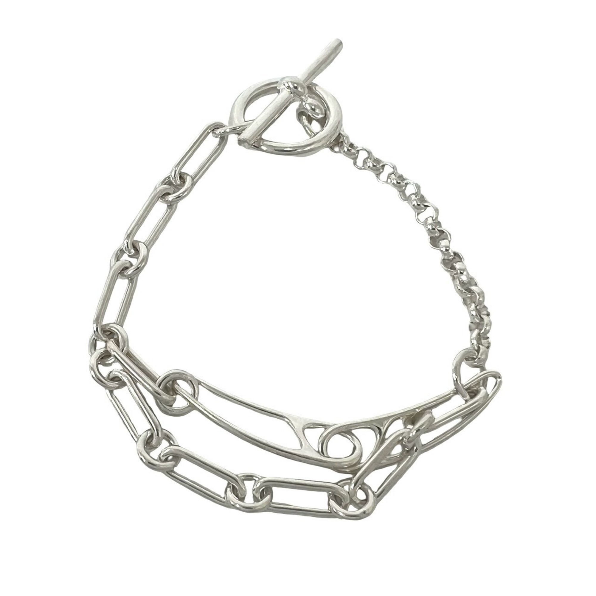 Hermès Chaine d'Ancre Punk LG Bracelet RN0002895