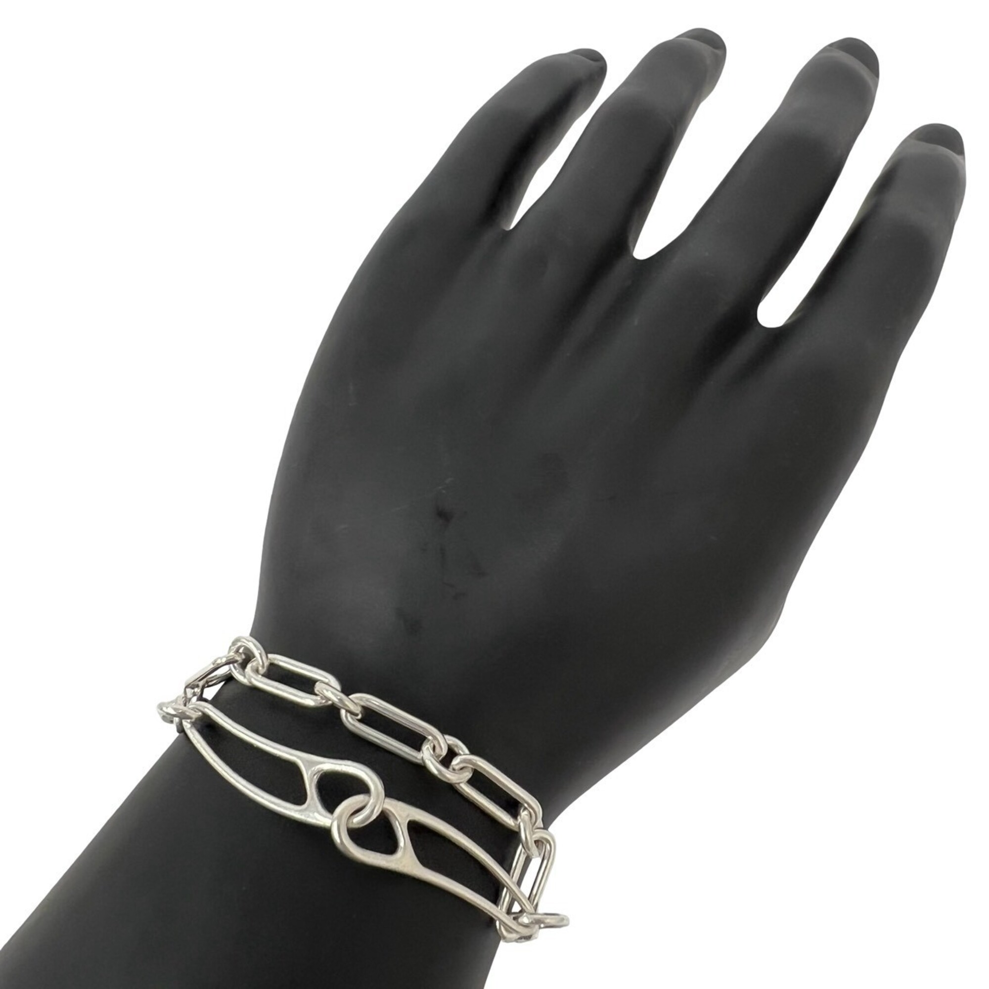 Hermès Chaine d'Ancre Punk LG Bracelet RN0002895
