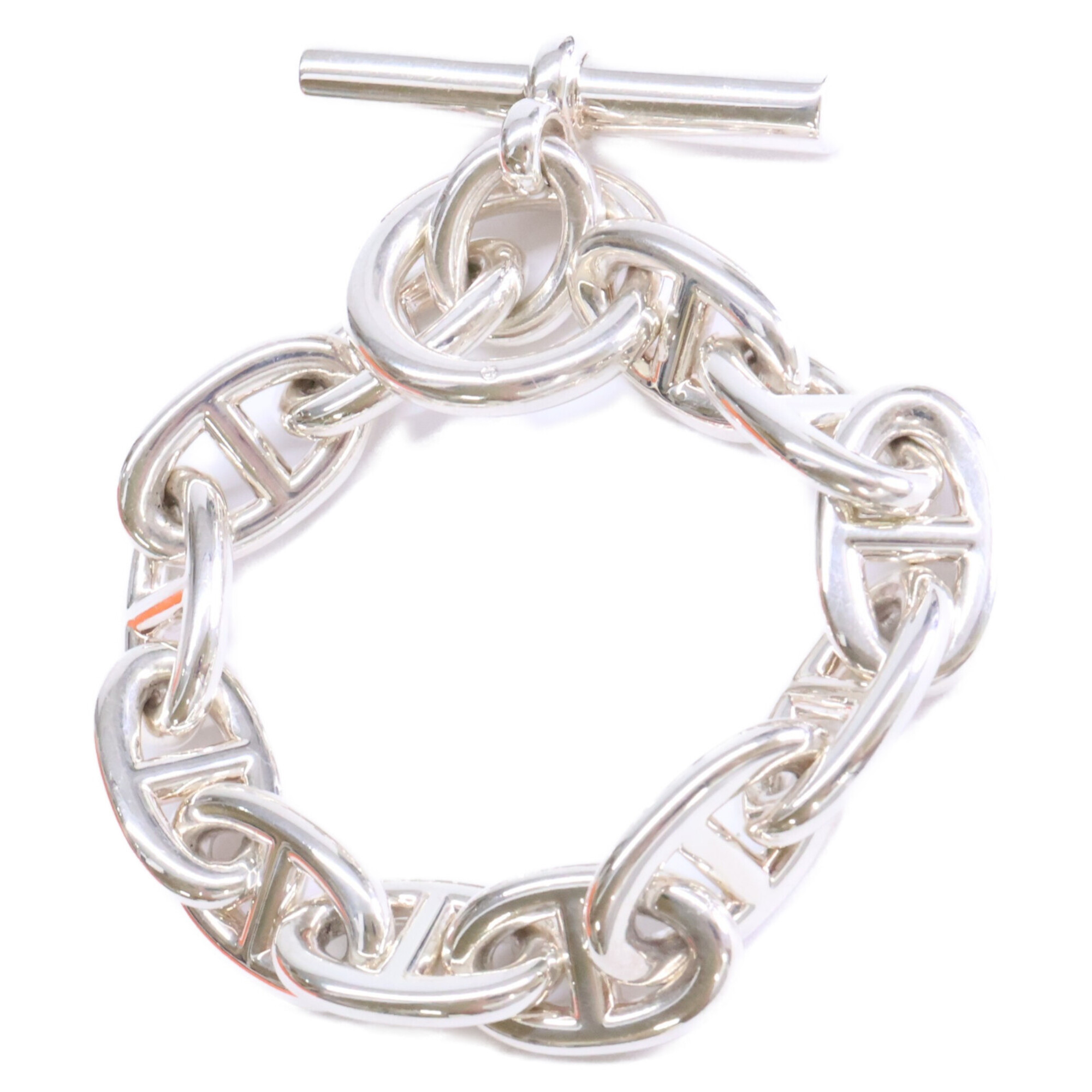 Hermès Ag925 Chaine d'Ancre TGM 12-link bracelet RN0002914