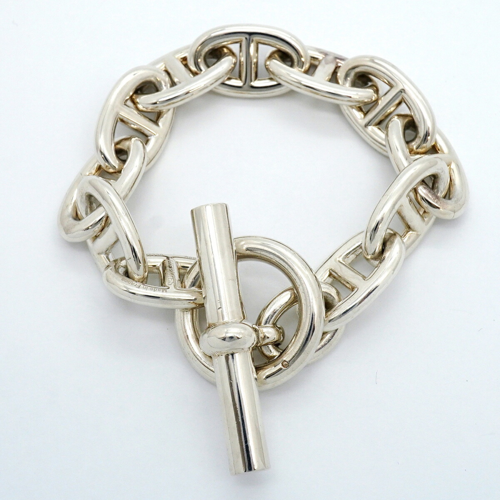 Hermès Chaine d'Ancre TGM Bracelet RN0002921