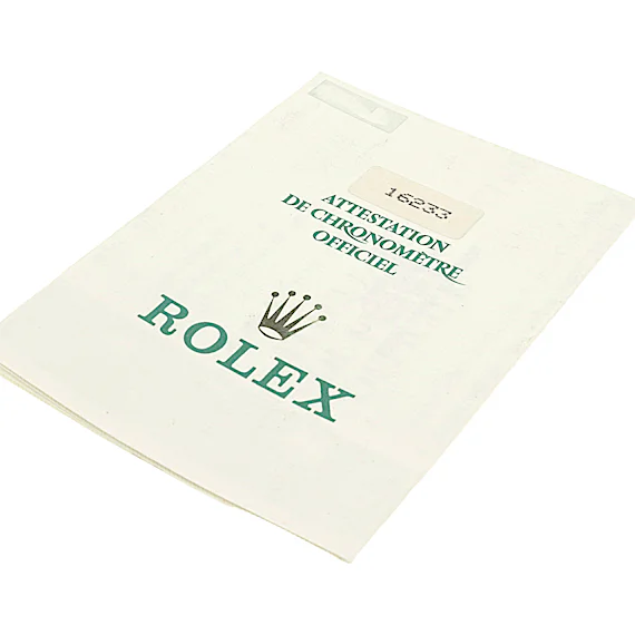 Rolex Datejust 16233 Rolex Datejust 16233