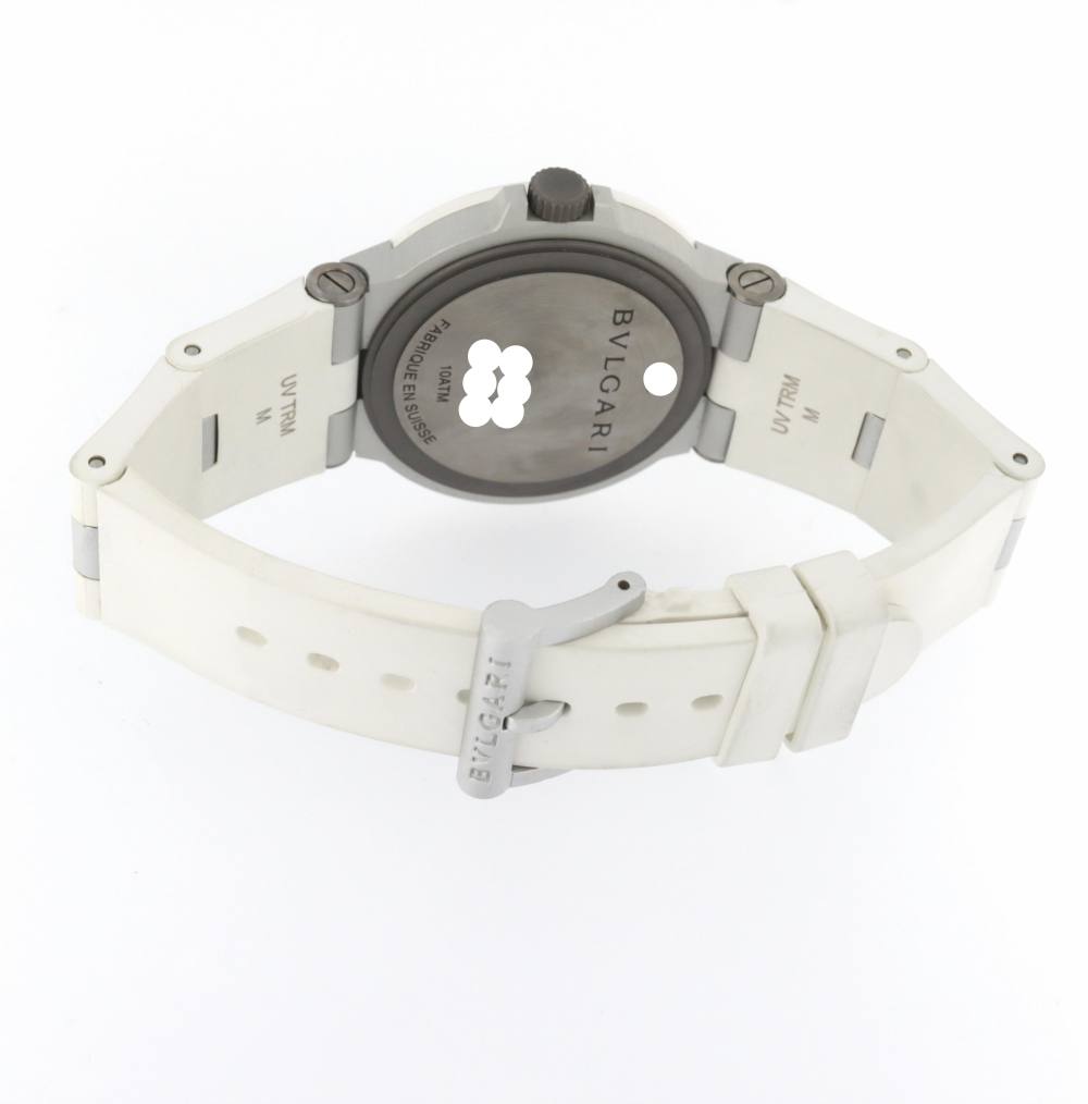 Bulgari White Aluminum 40mm Limited 10 BB40AT