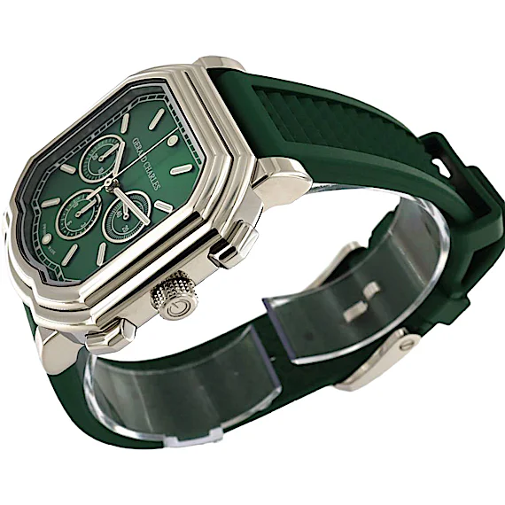 Gerald Charles Maestro 3.0 Chronograph Green dial Rubber str GC3.0-A-02 Gerald Charles Maestro 3.0 Chronograph Green dial Rubber str GC3.0-A-02