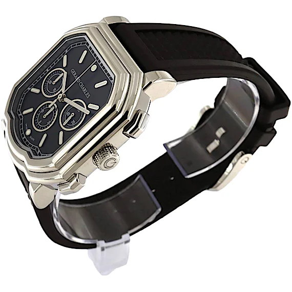 Gerald Charles Maestro 3.0 Chronograph Black dial Rubber str GC3.0-A-00 Gerald Charles Maestro 3.0 Chronograph Black dial Rubber str GC3.0-A-00