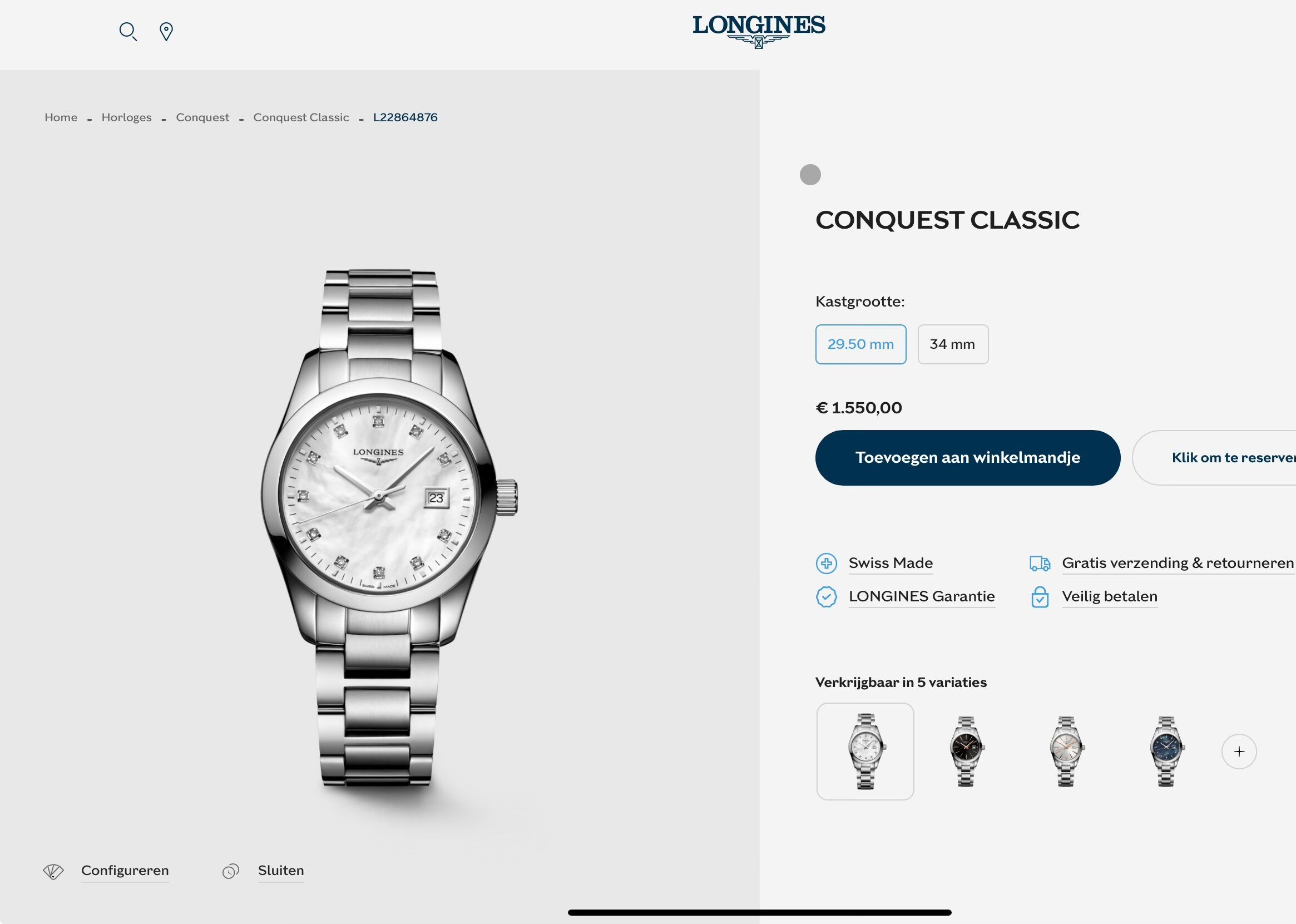 Longines Conquest L2.386.4.87.6 2