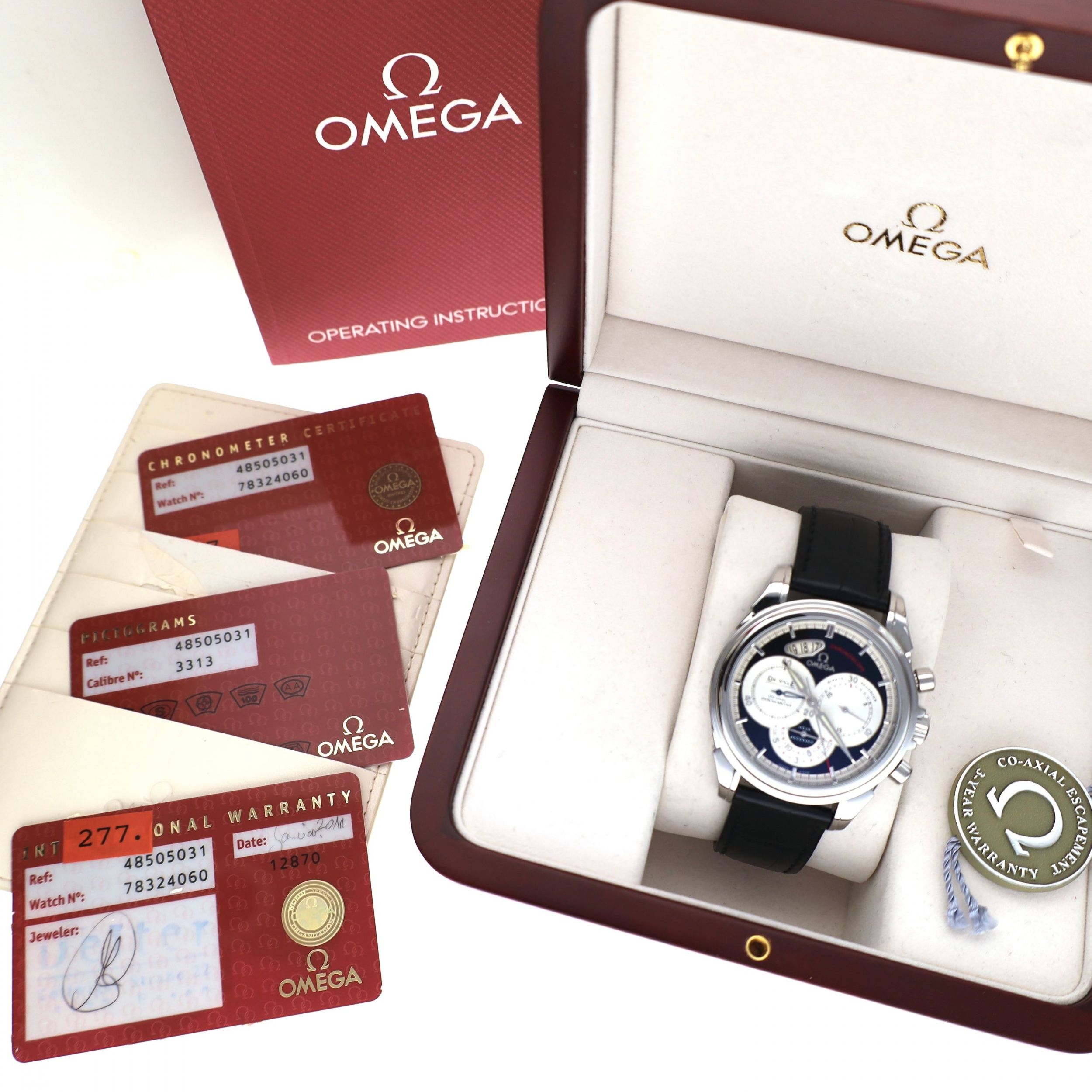 Omega De Ville Chronoscope 4850.50.31
