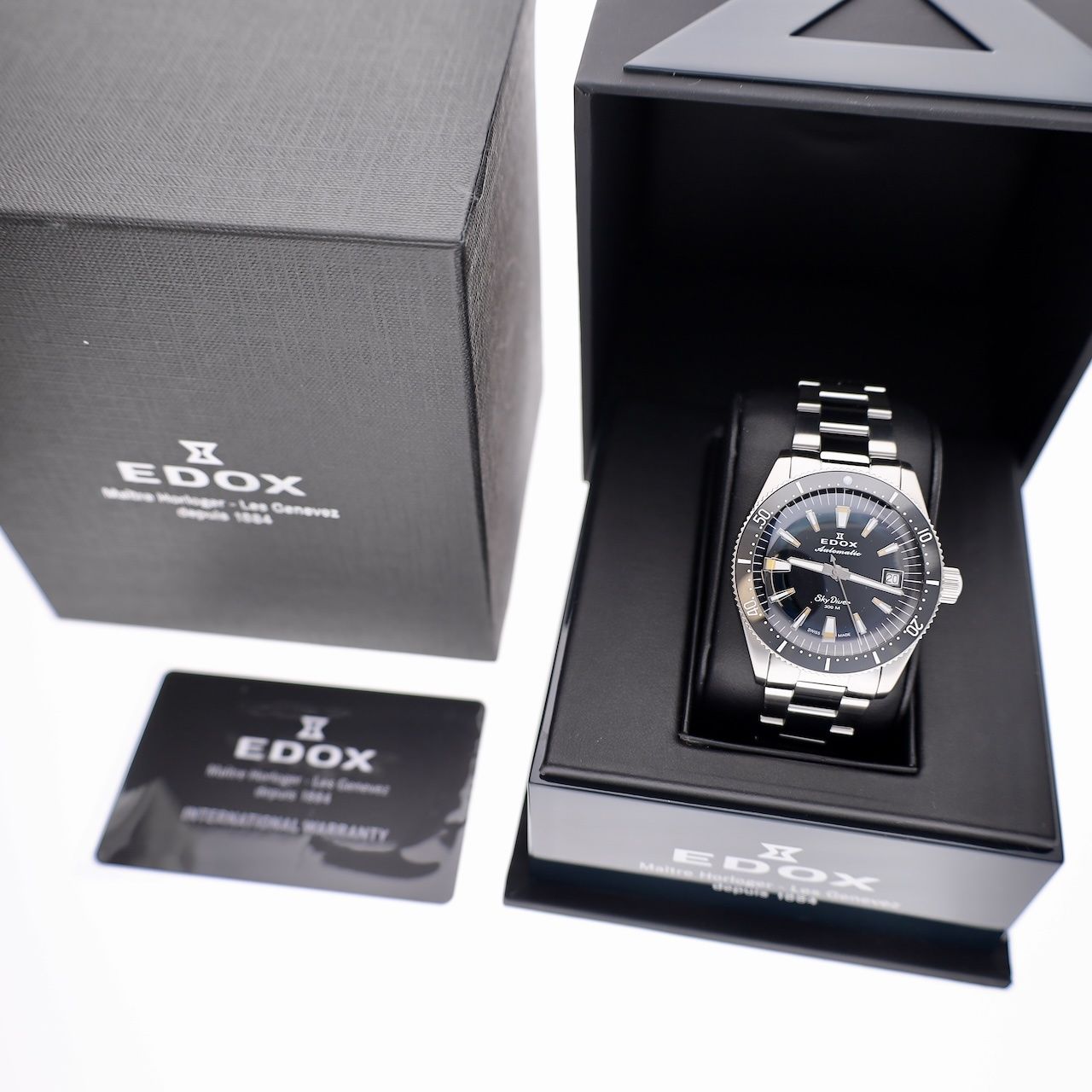 Edox Sky Diver 80131 3NM NIB